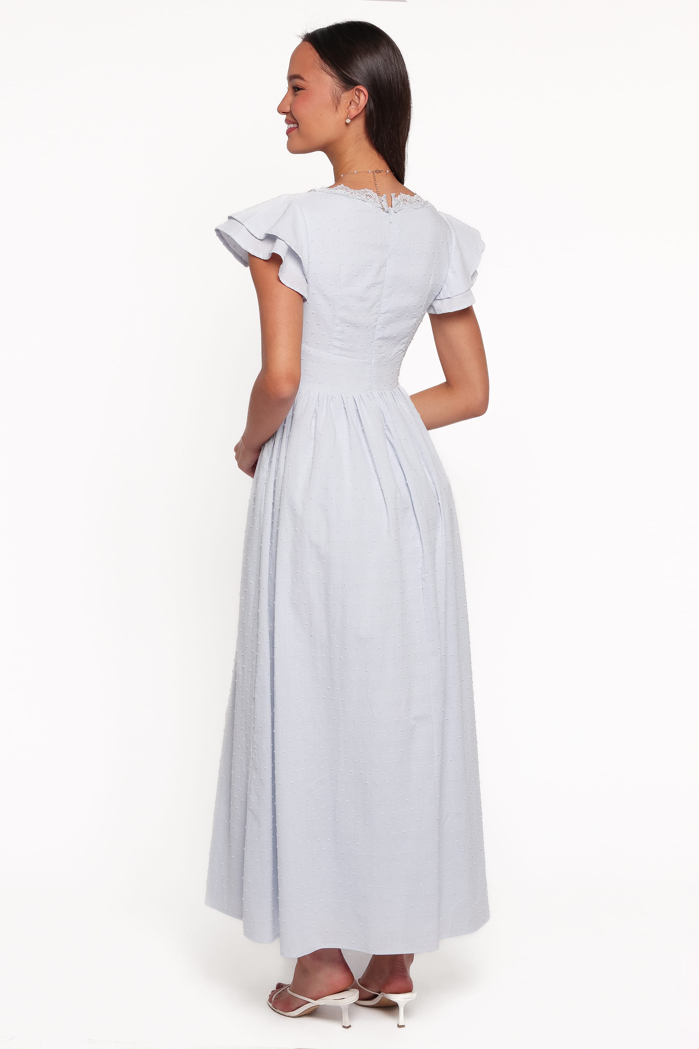 DRESSES Angelica Midi Dress - Icy Blue