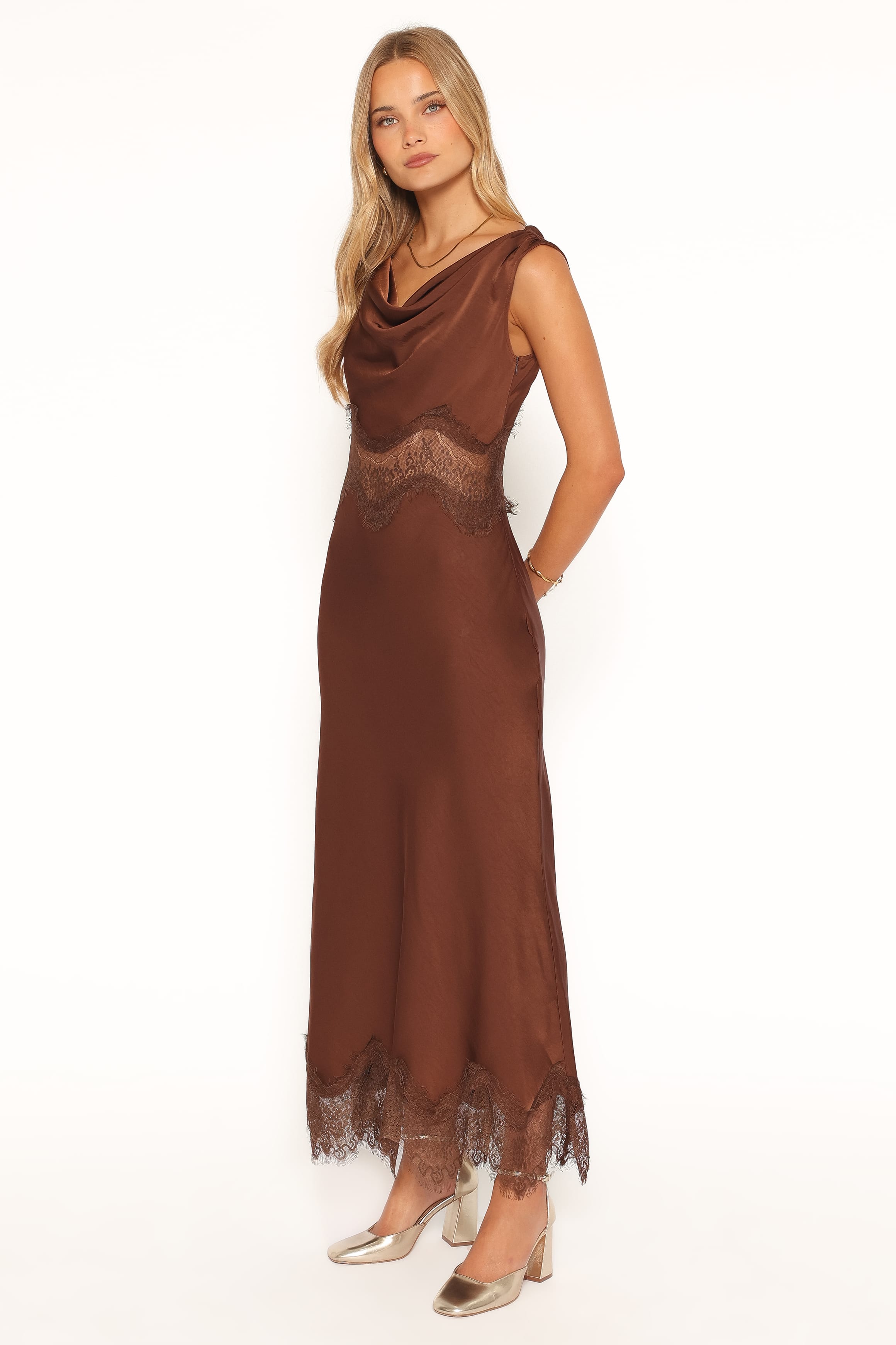DRESSES Belmont Midi Dress - Brown