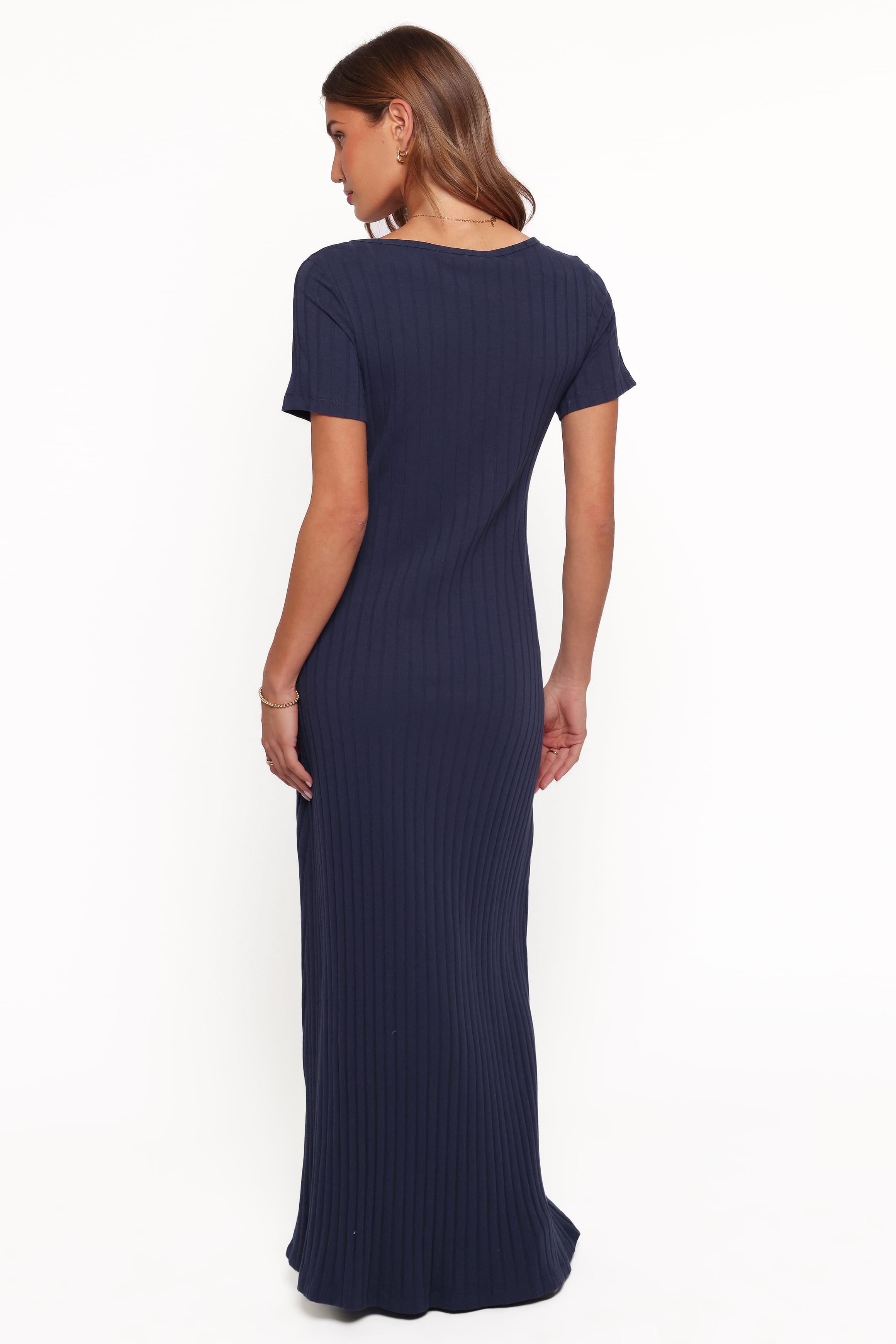 DRESSES Brenner Rib Knit Maxi Dress - Navy