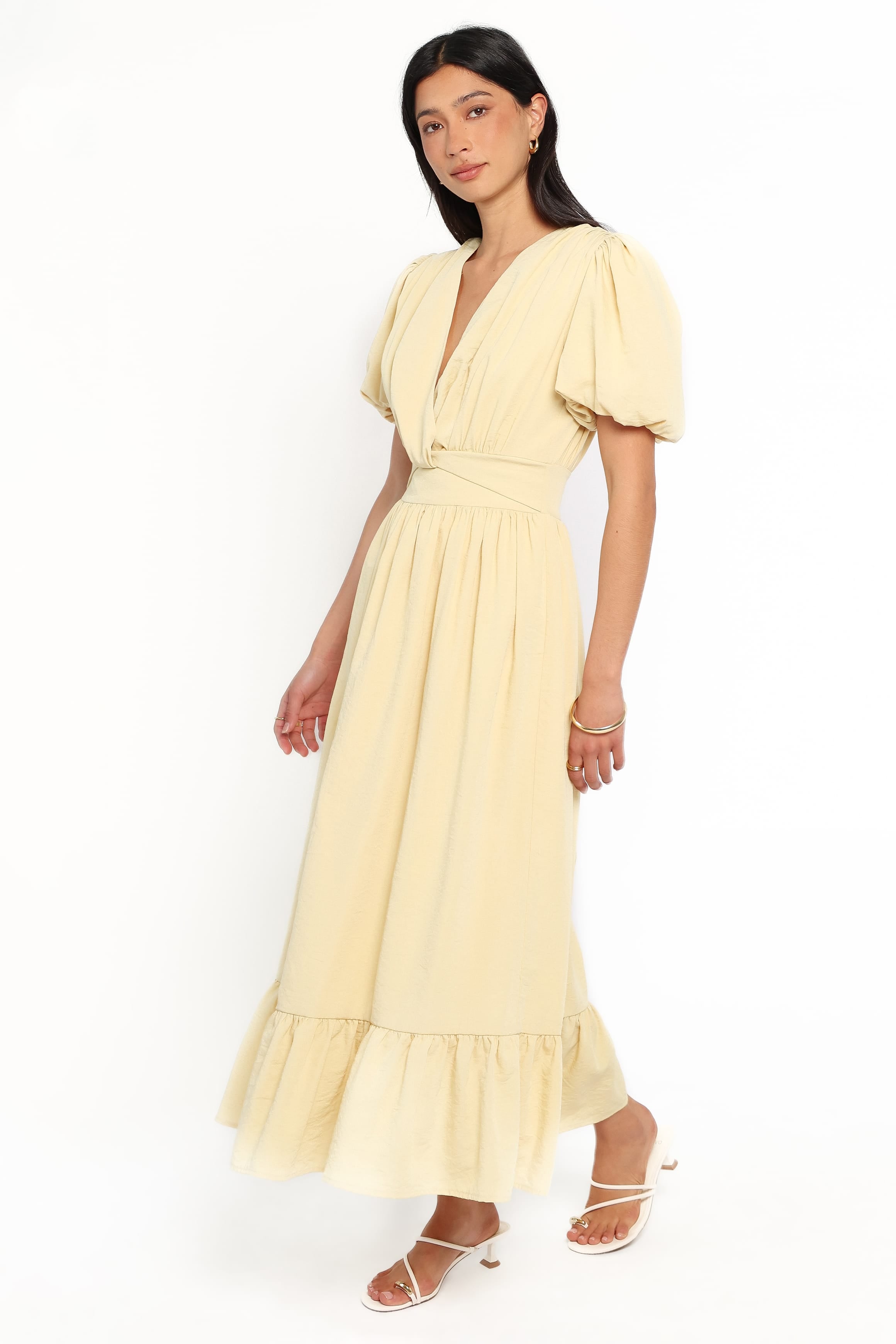 DRESSES Briselle Midi Dress - Yellow