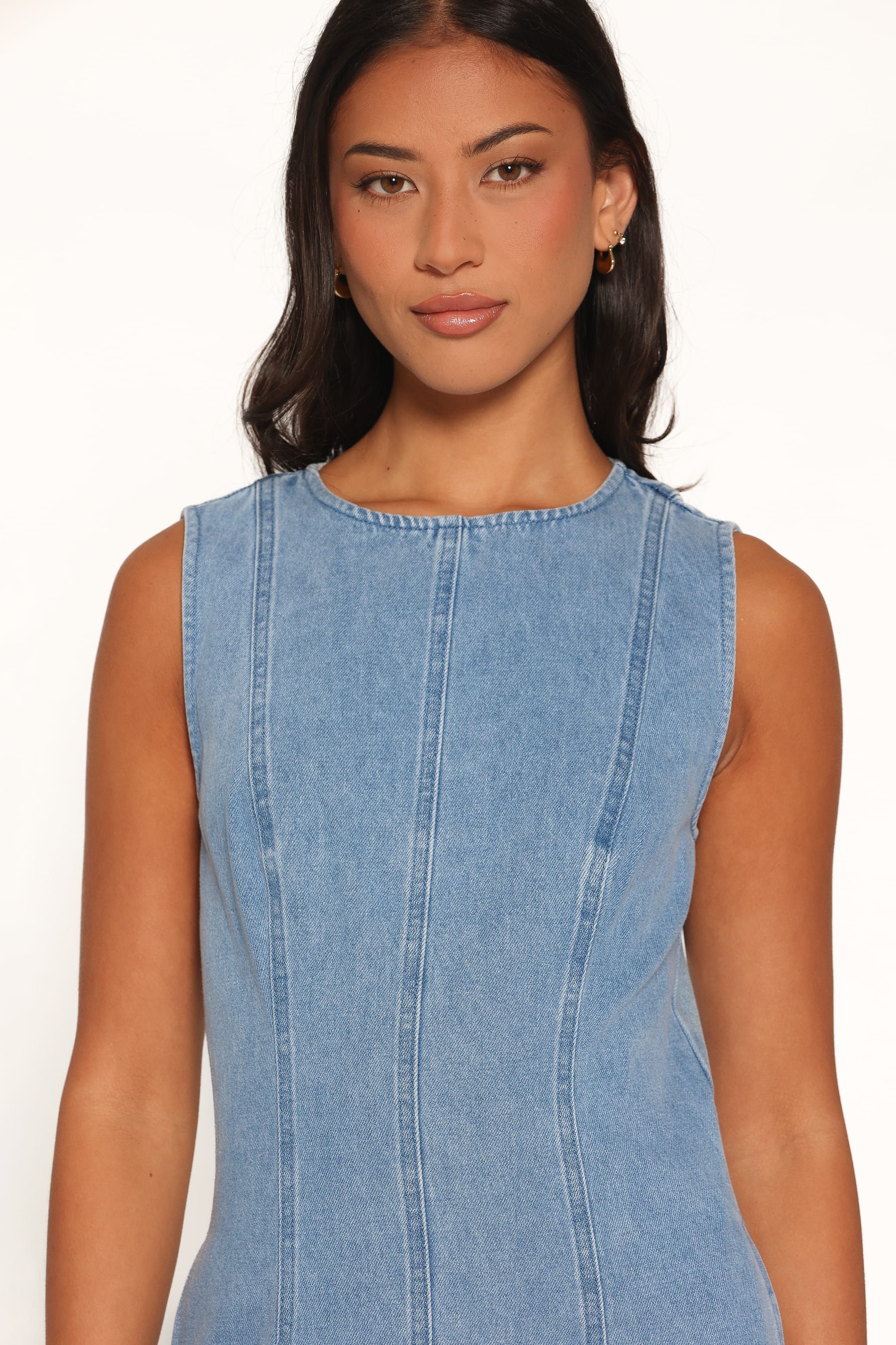 DRESSES Cady Denim Maxi Dress - Blue