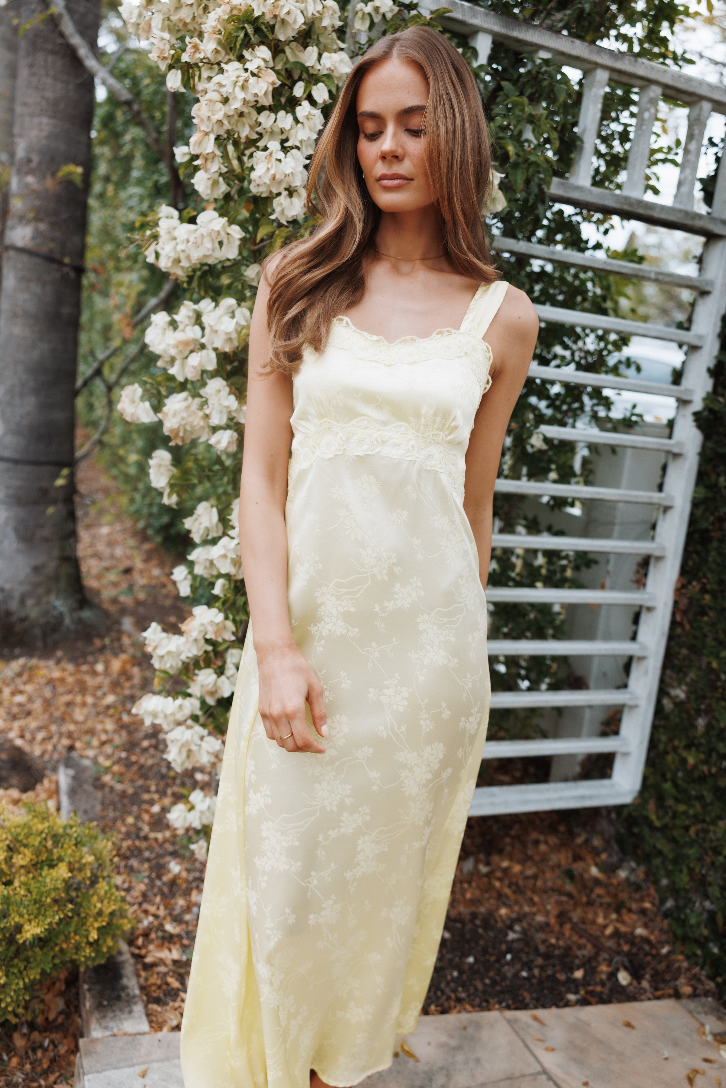 DRESSES Celestina Maxi Dress - Butter Yellow