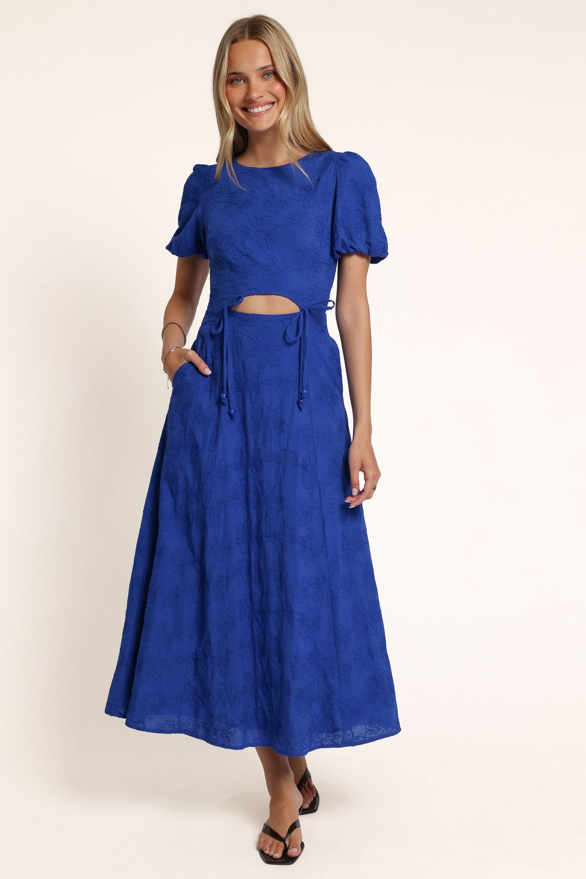 DRESSES Cheyenne Midi Dress - Electric Blue