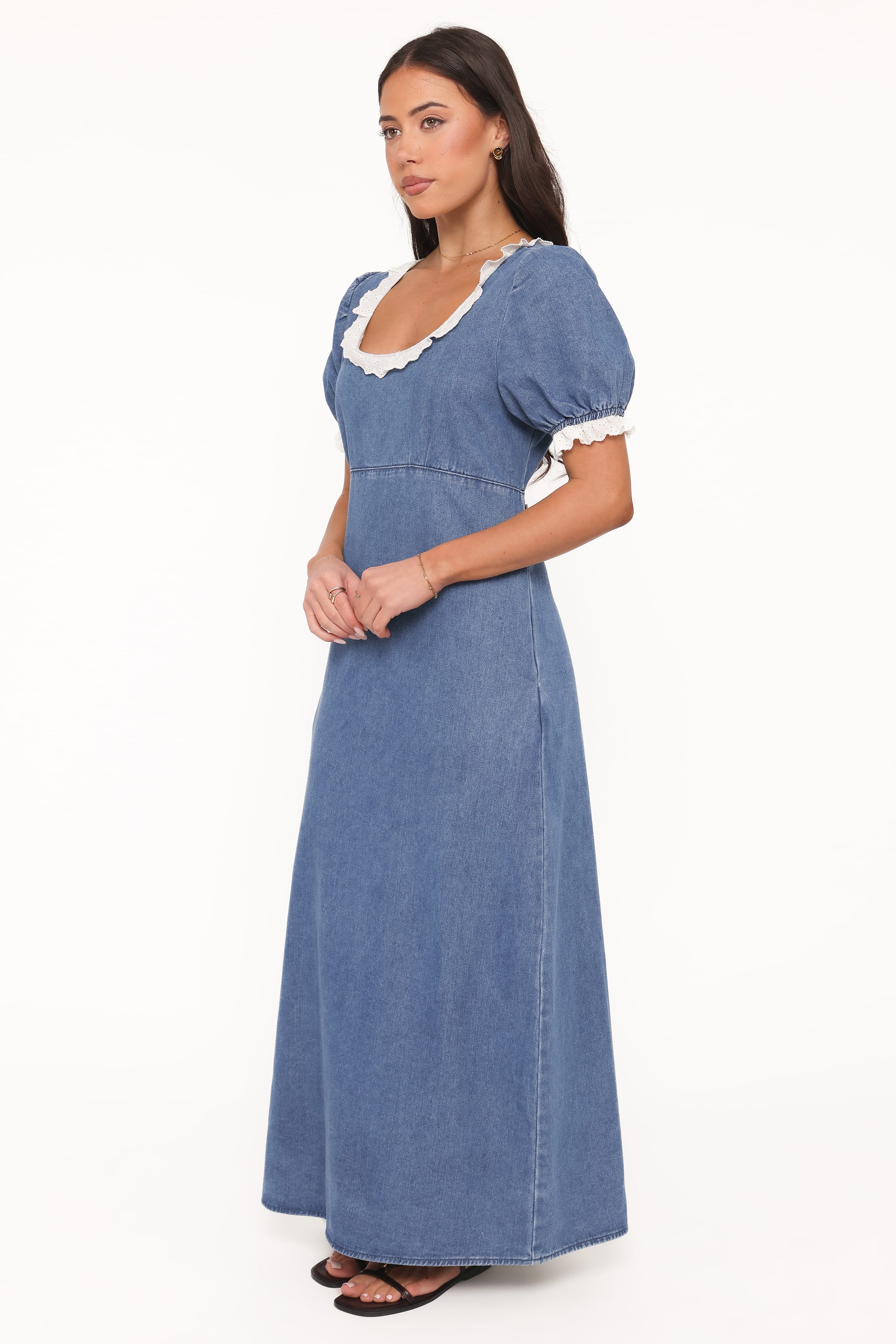 DRESSES Cindy Midi Dress - Indigo