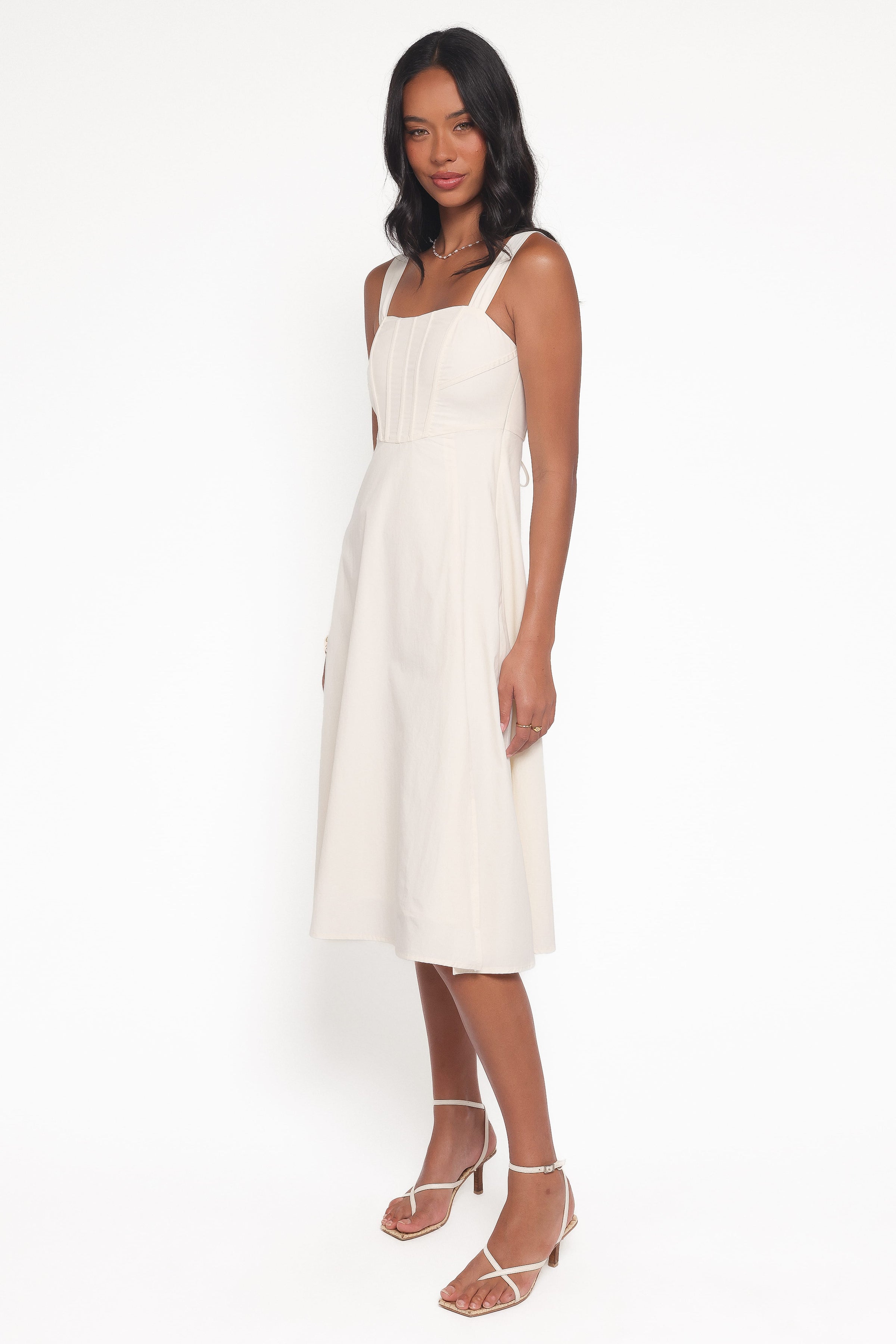 DRESSES Cosima Midi Dress - Cream