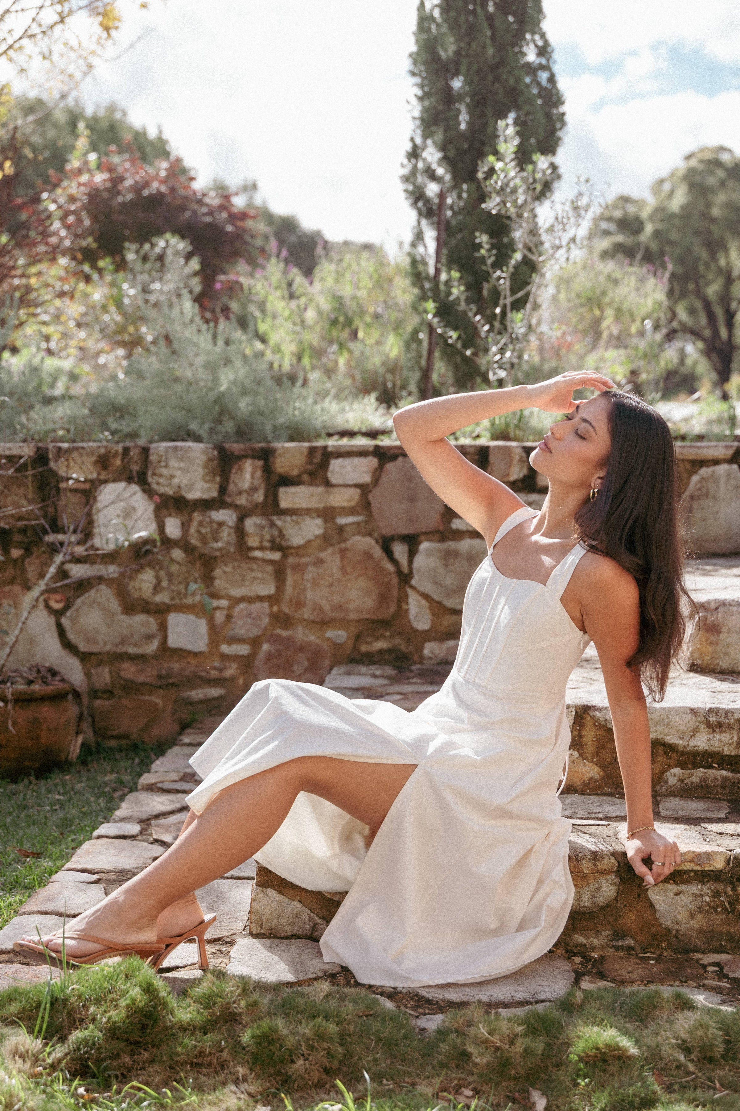 DRESSES Cosima Midi Dress - Cream