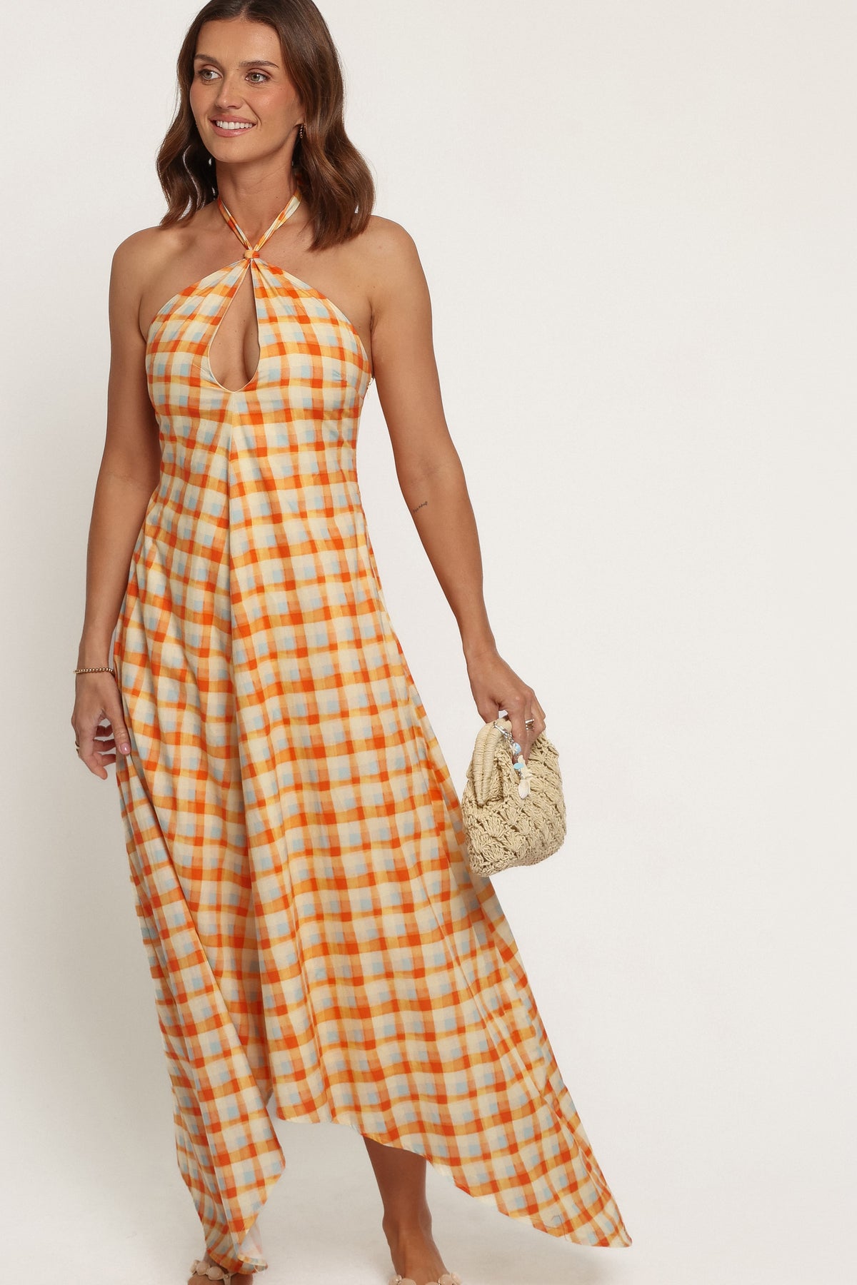 DRESSES Costello Maxi Dress - Multi Orange
