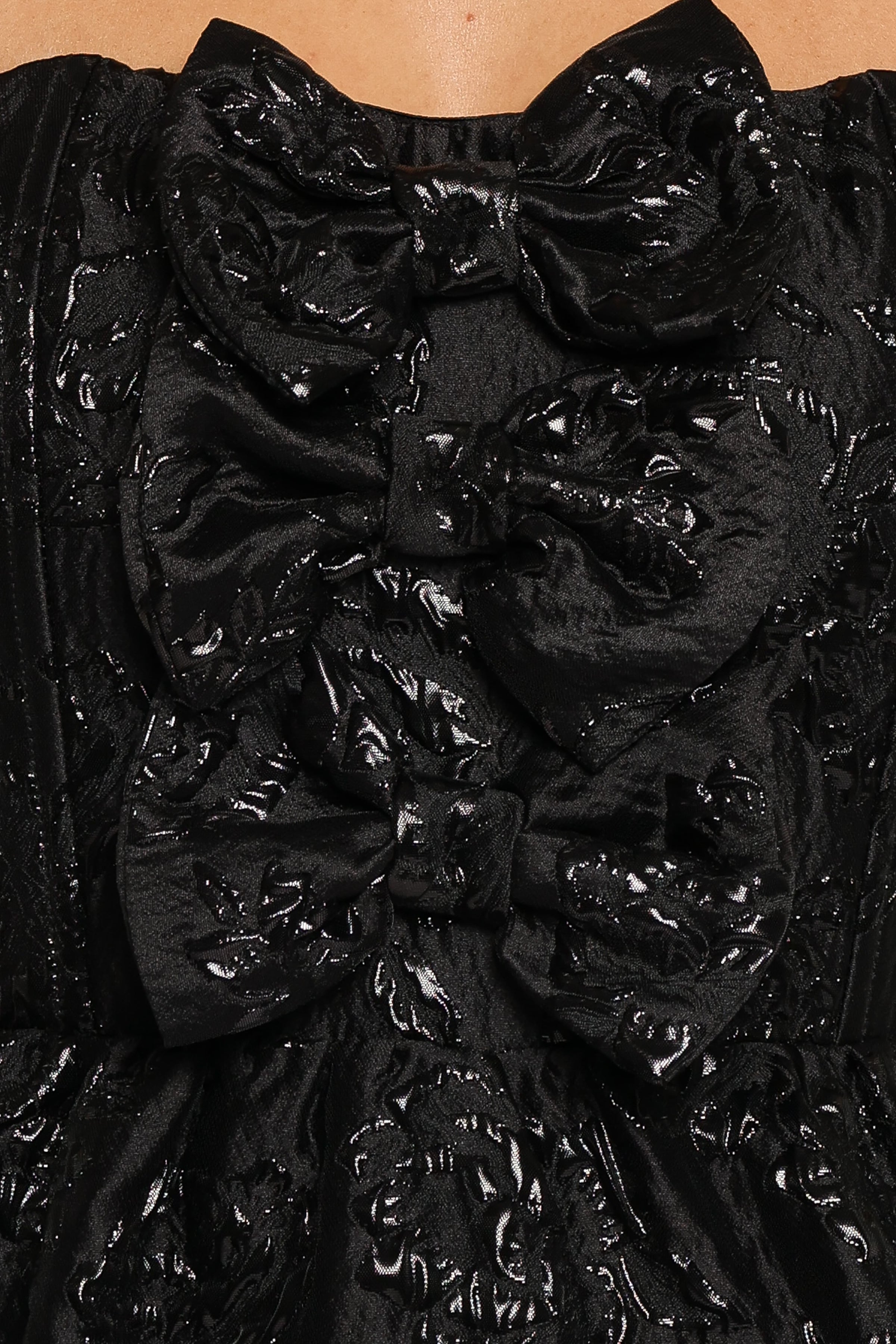 DRESSES Delphira Maxi Dress - Black Brocade