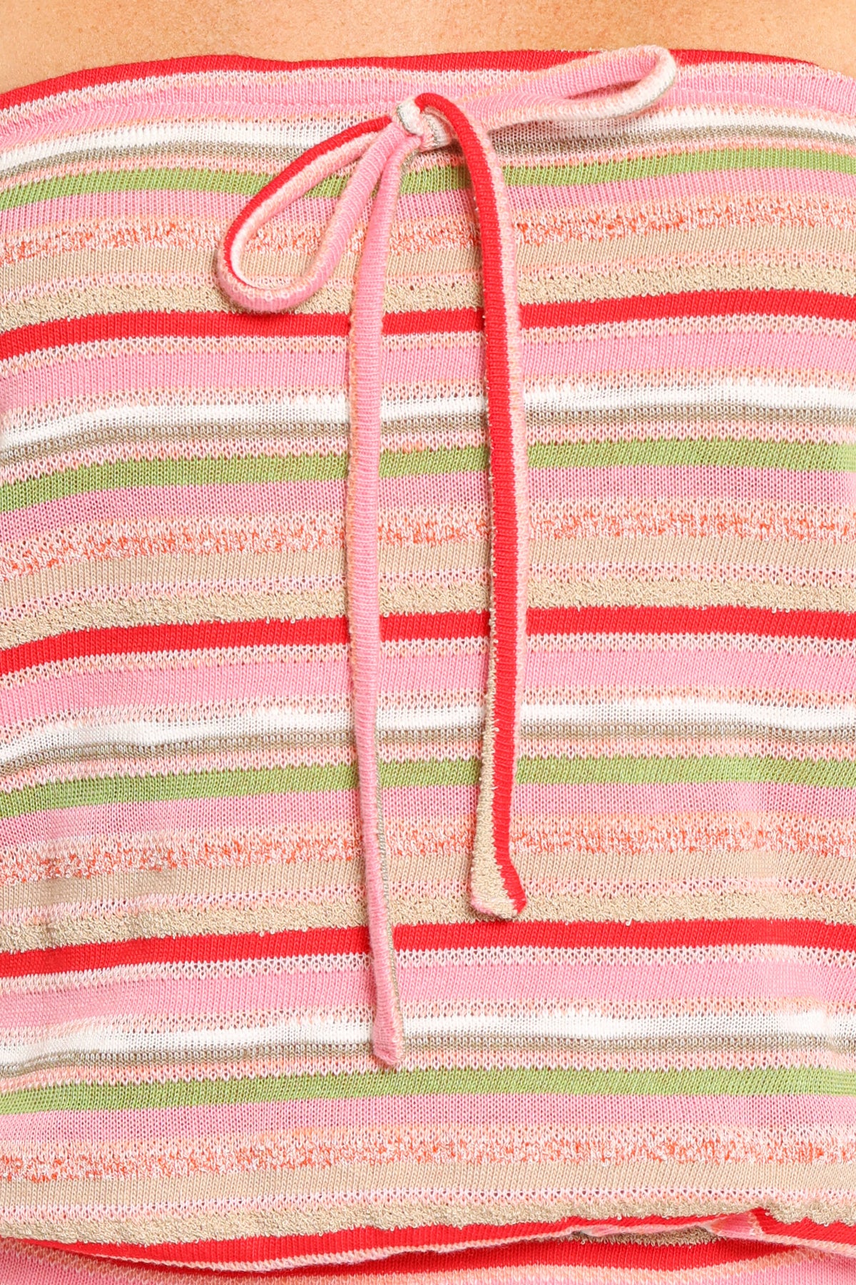 DRESSES Edmonds Strapless Mini Dress - Pink Stripe