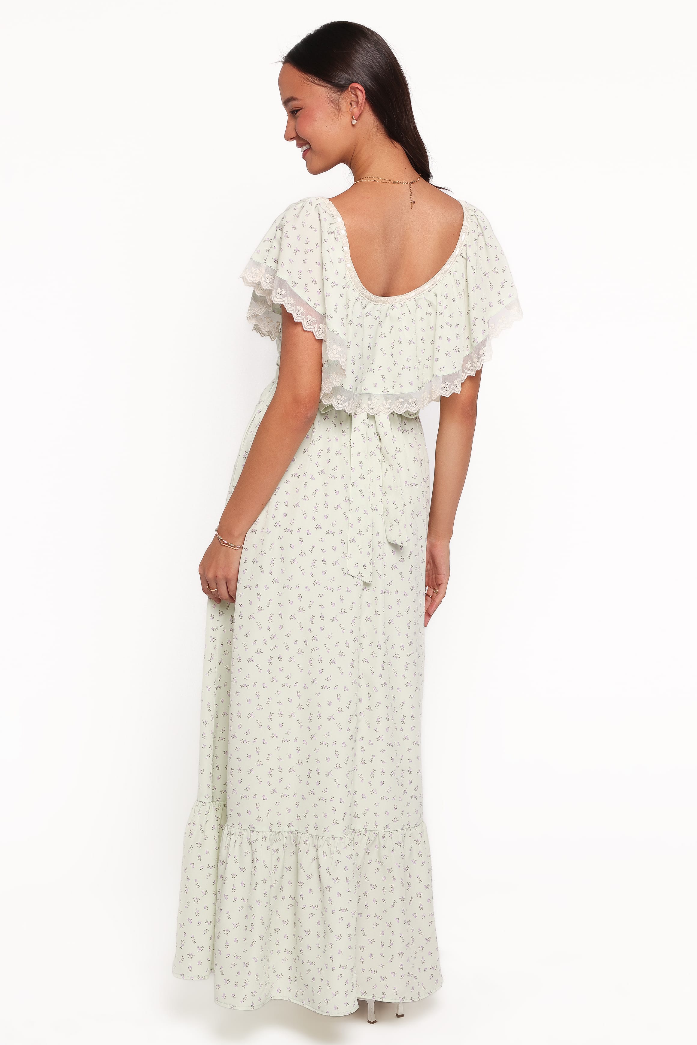 DRESSES Emeryn Midi Dress - Jade Ditsy Floral