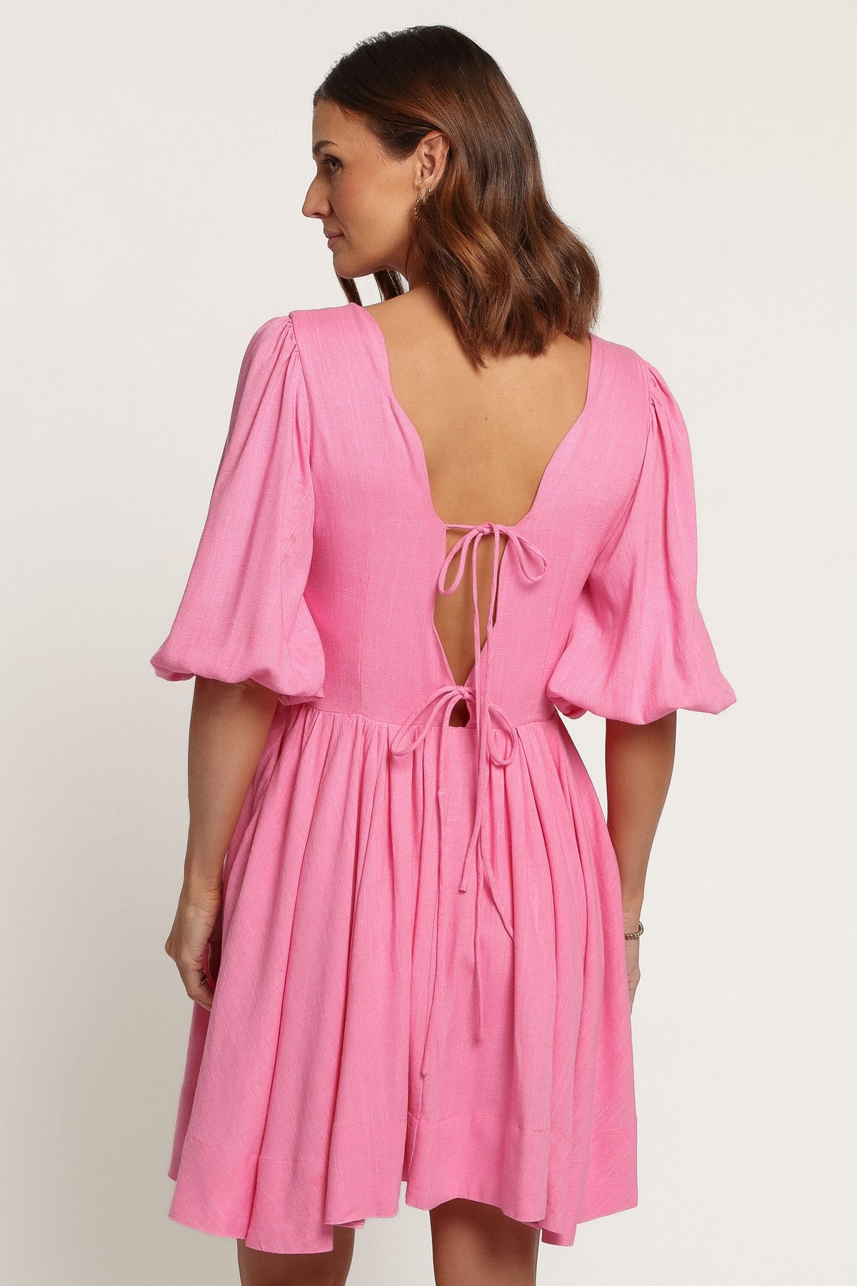 DRESSES Emiko Scallop Mini Dress - Pink