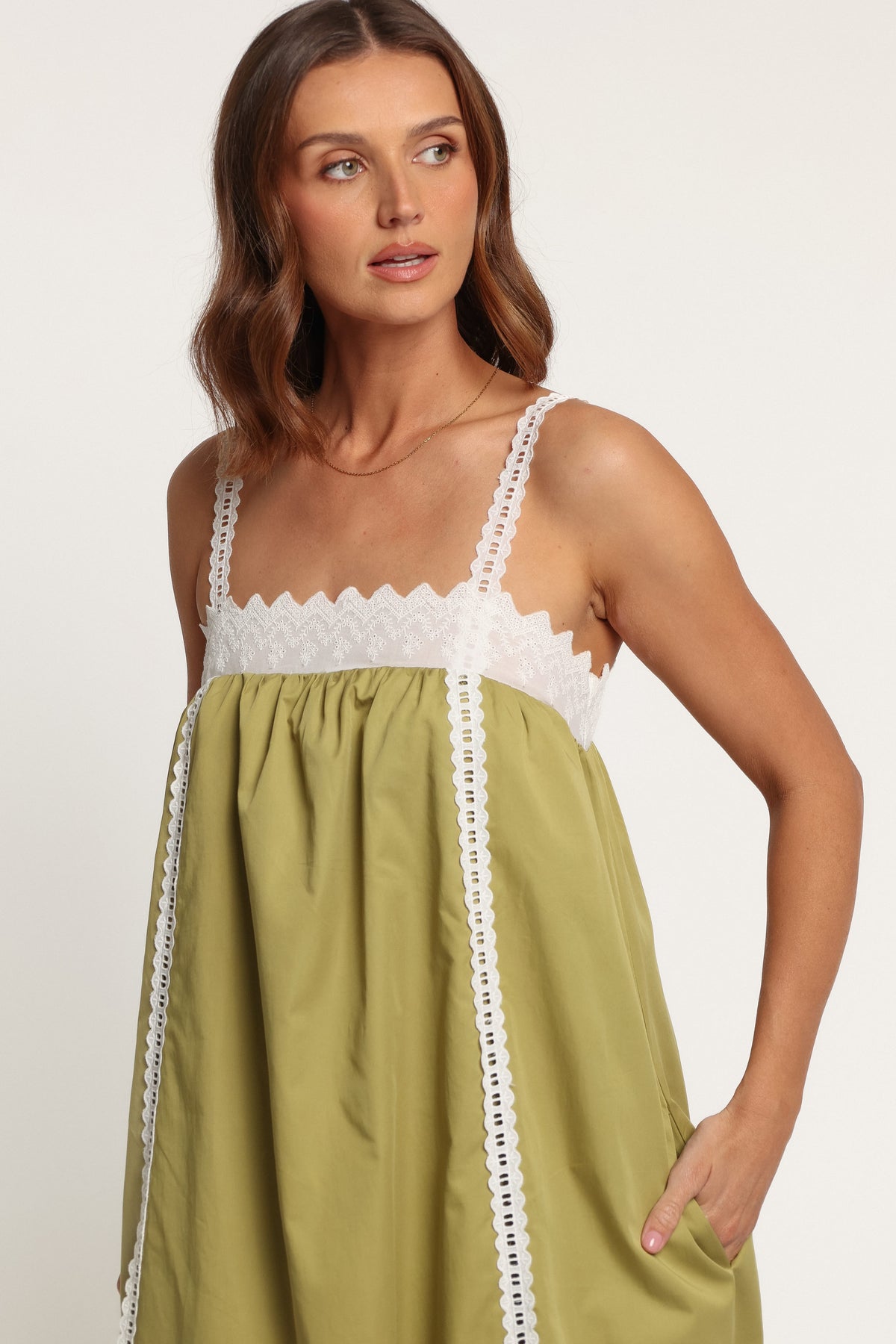 DRESSES Halina Midi Dress - Green