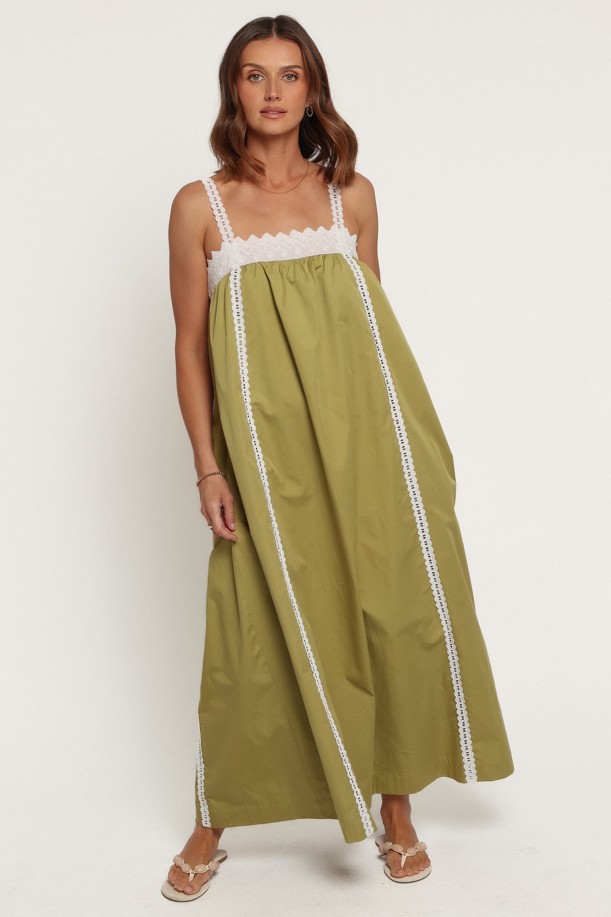 DRESSES Halina Midi Dress - Green