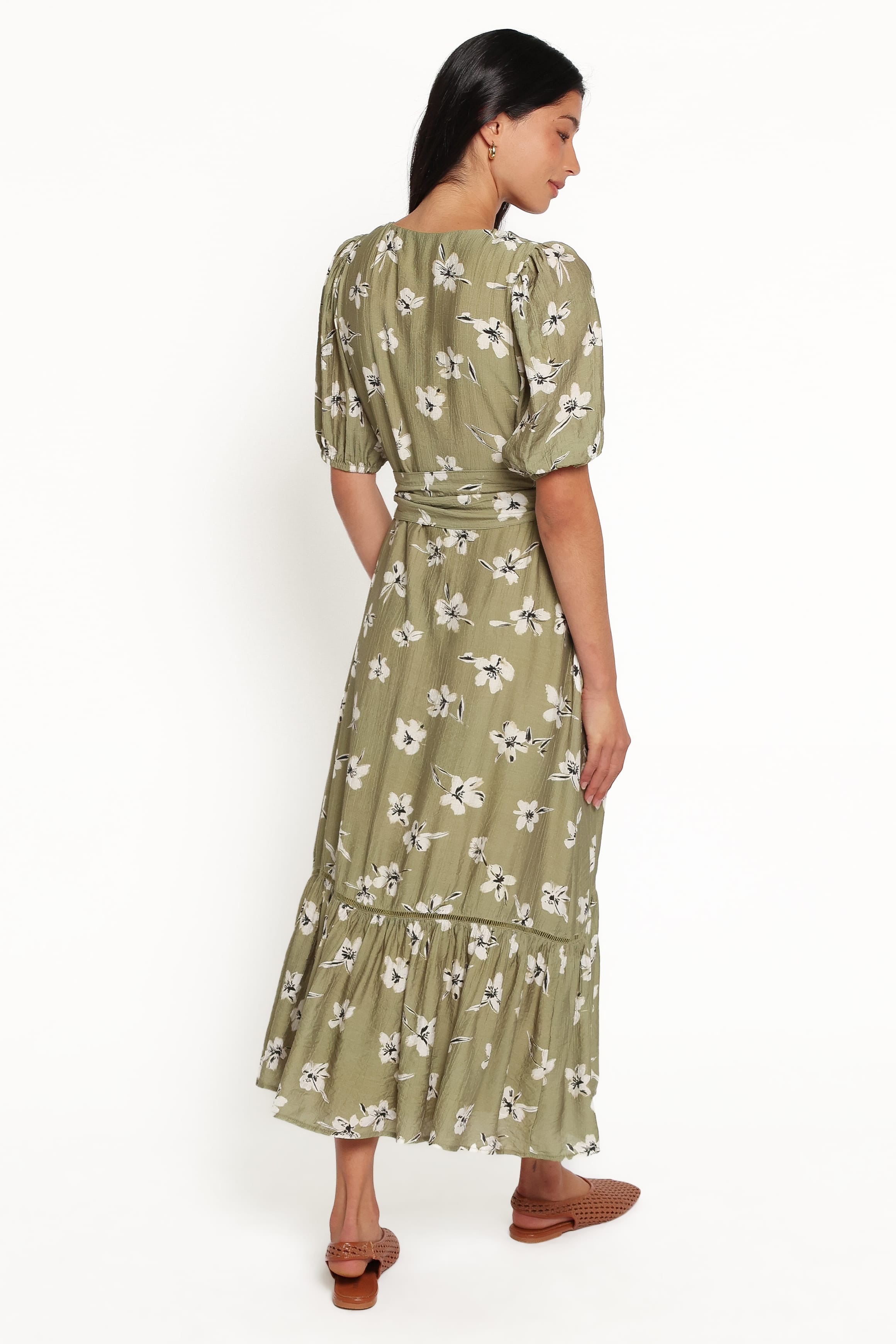DRESSES Hera Maxi Dress - Green Floral