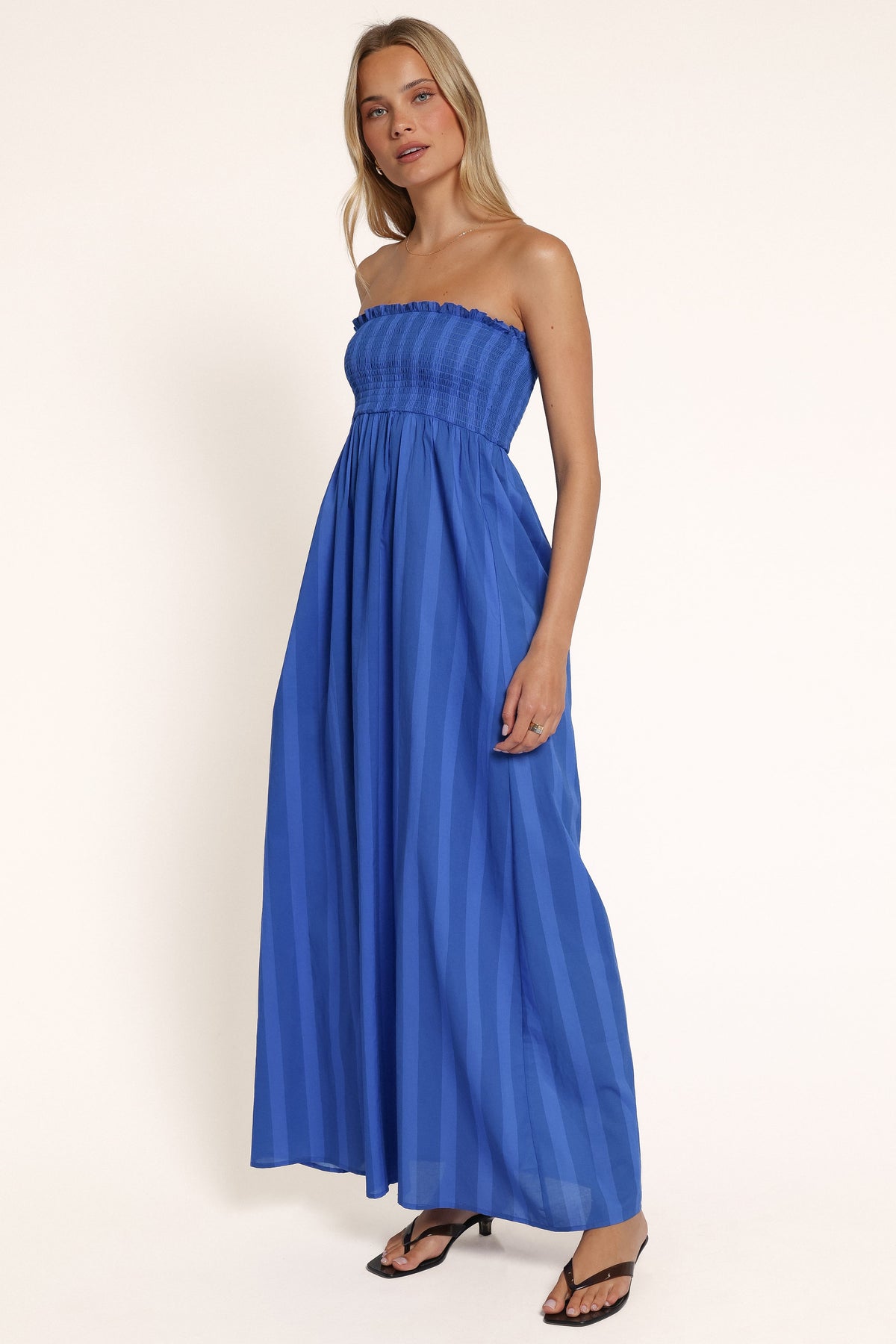 DRESSES Kaelis Maxi Dress - Electric Blue Stripe