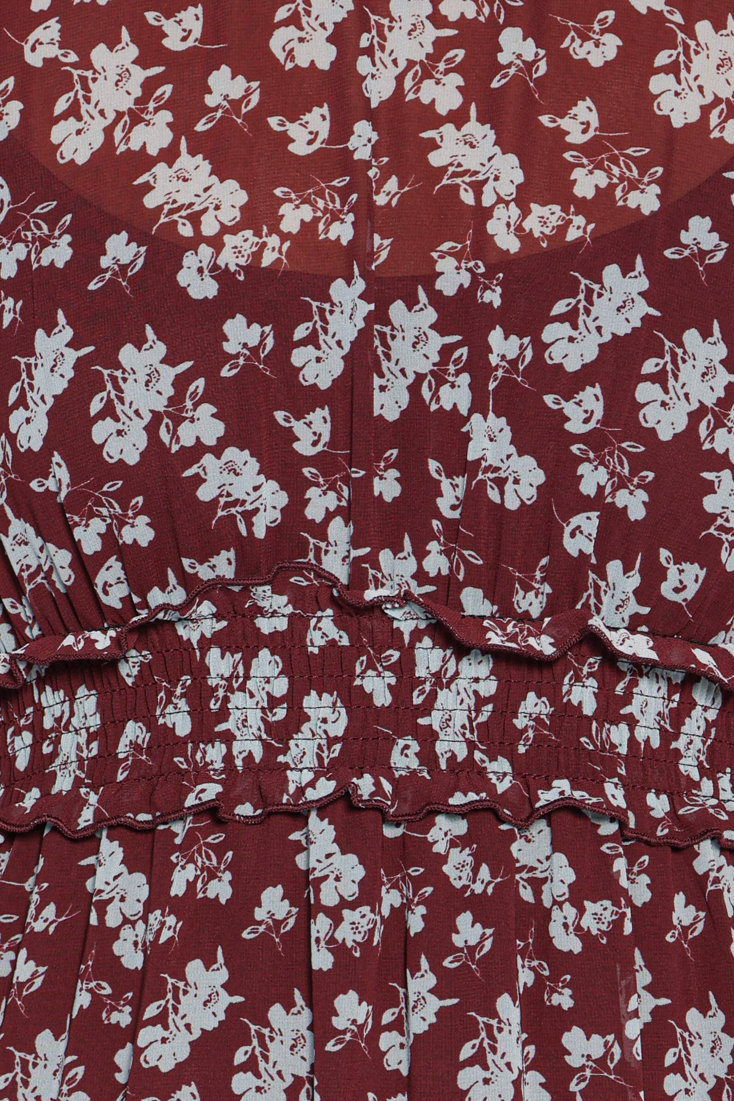 DRESSES Kelina Maxi Dress - Burgundy Floral