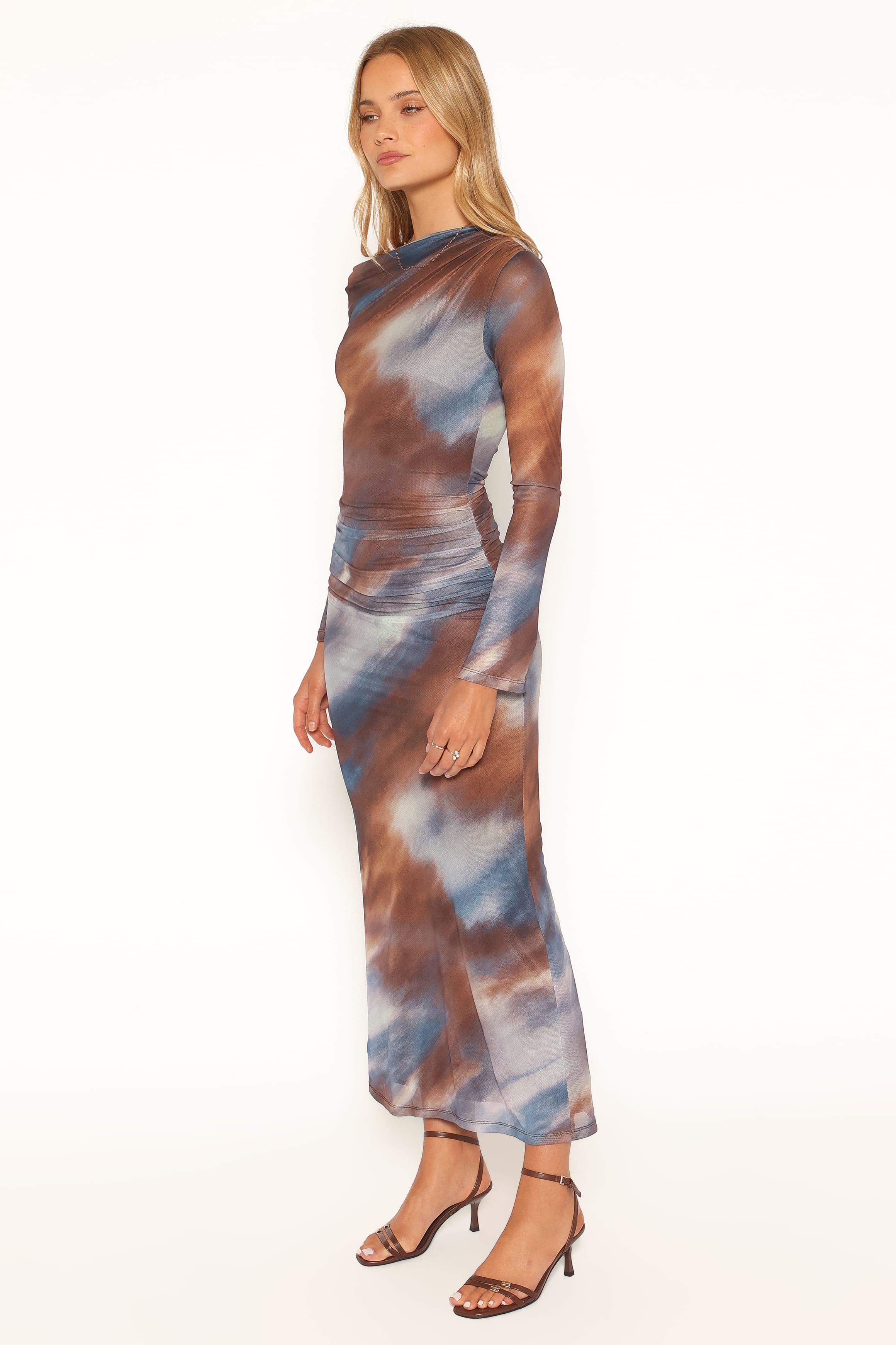 DRESSES Kensie Maxi Dress - Brown Ombre