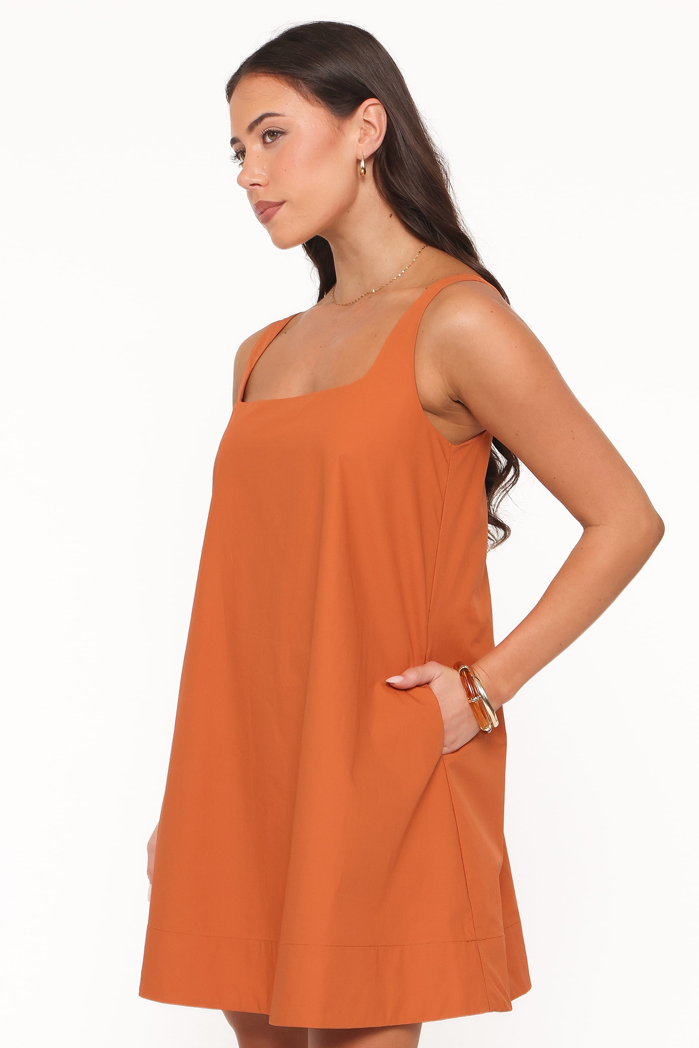 DRESSES Kora Mini Dress - Burnt Orange