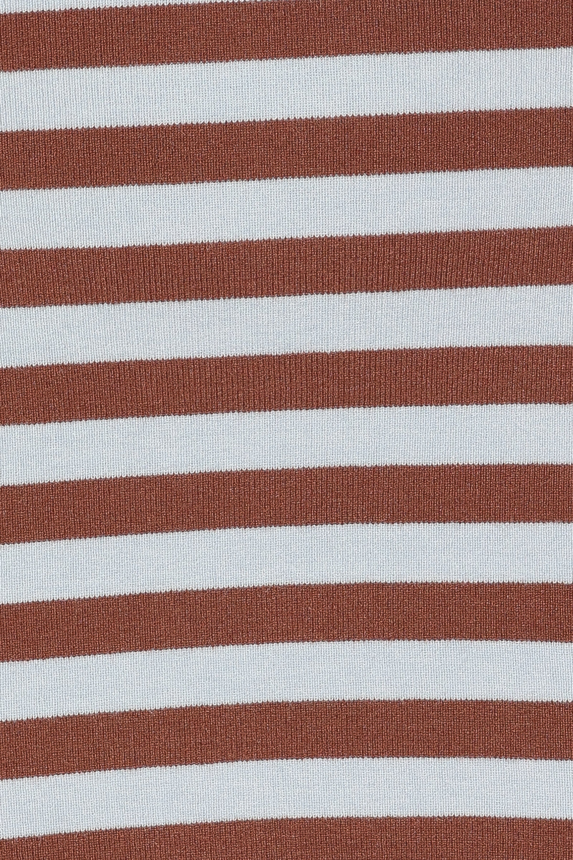 DRESSES Latoya Strapless Midi Dress - Blue Mocha Stripe