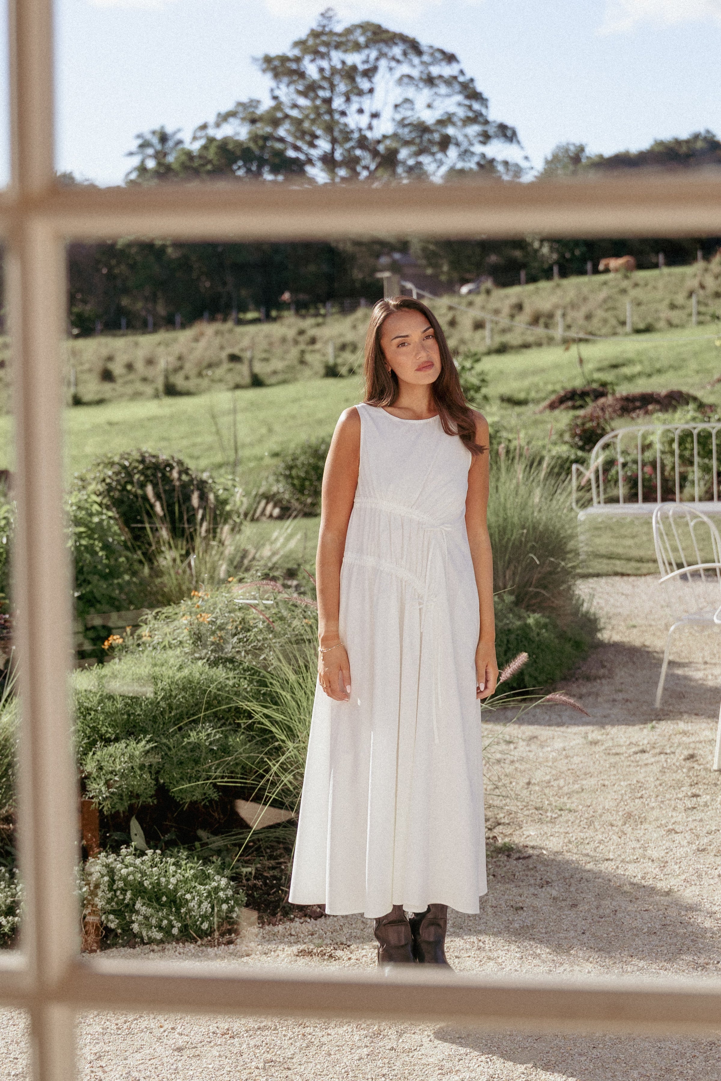DRESSES Lorinda Maxi Dress - Ivory