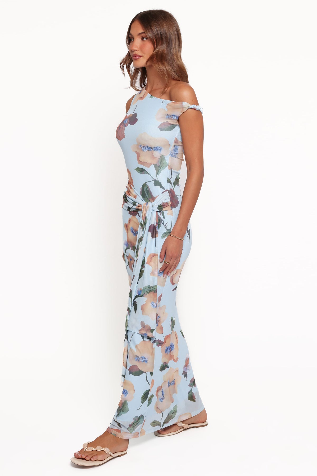 DRESSES Loulani Maxi Dress - Pale Blue Floral