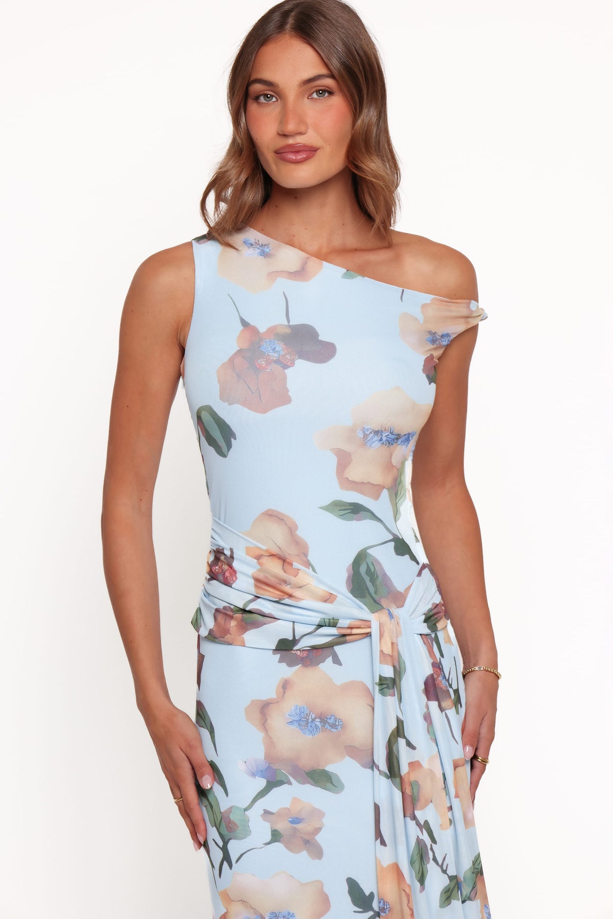 DRESSES Loulani Maxi Dress - Pale Blue Floral