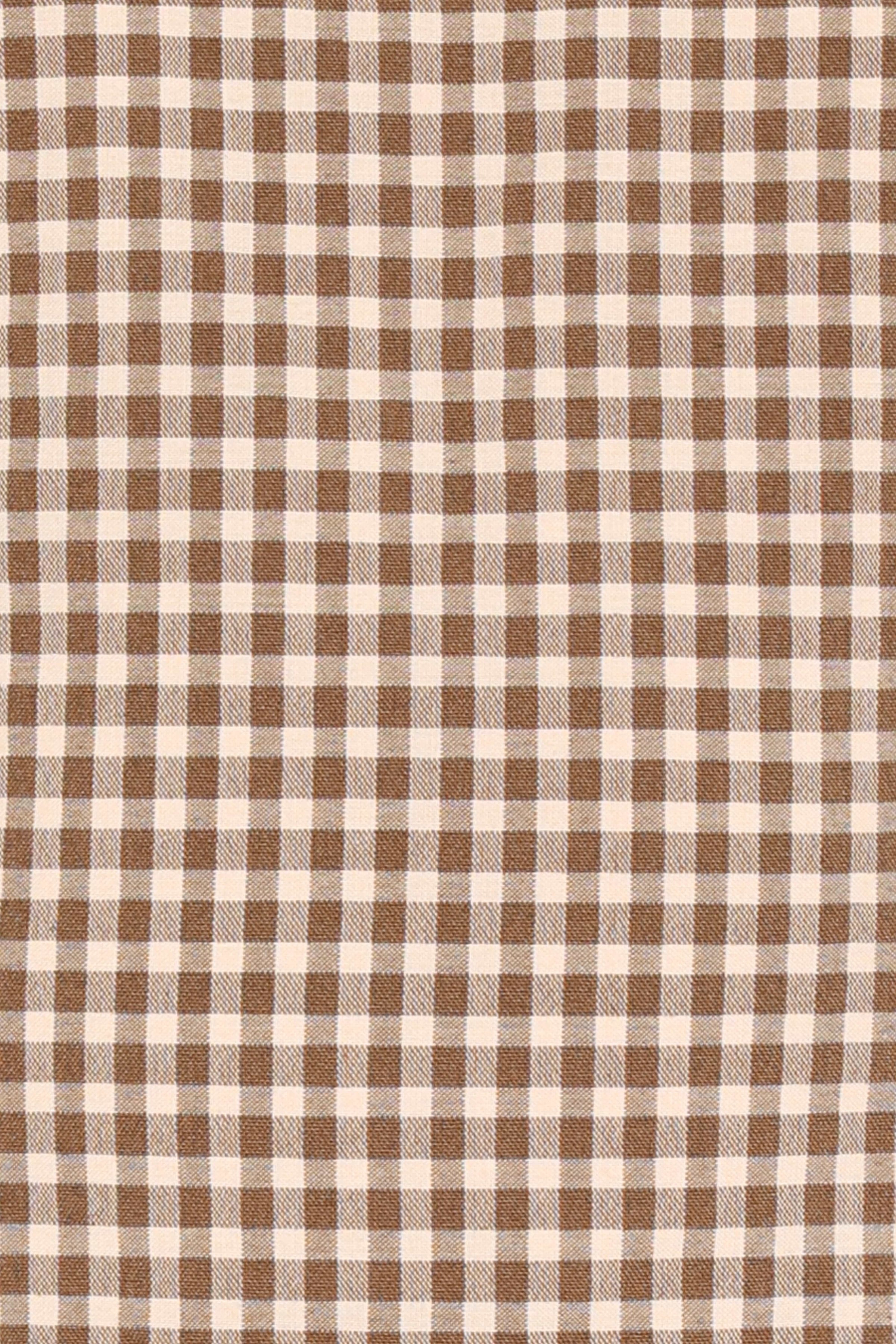 DRESSES Lyric Mini Dress - Brown Check