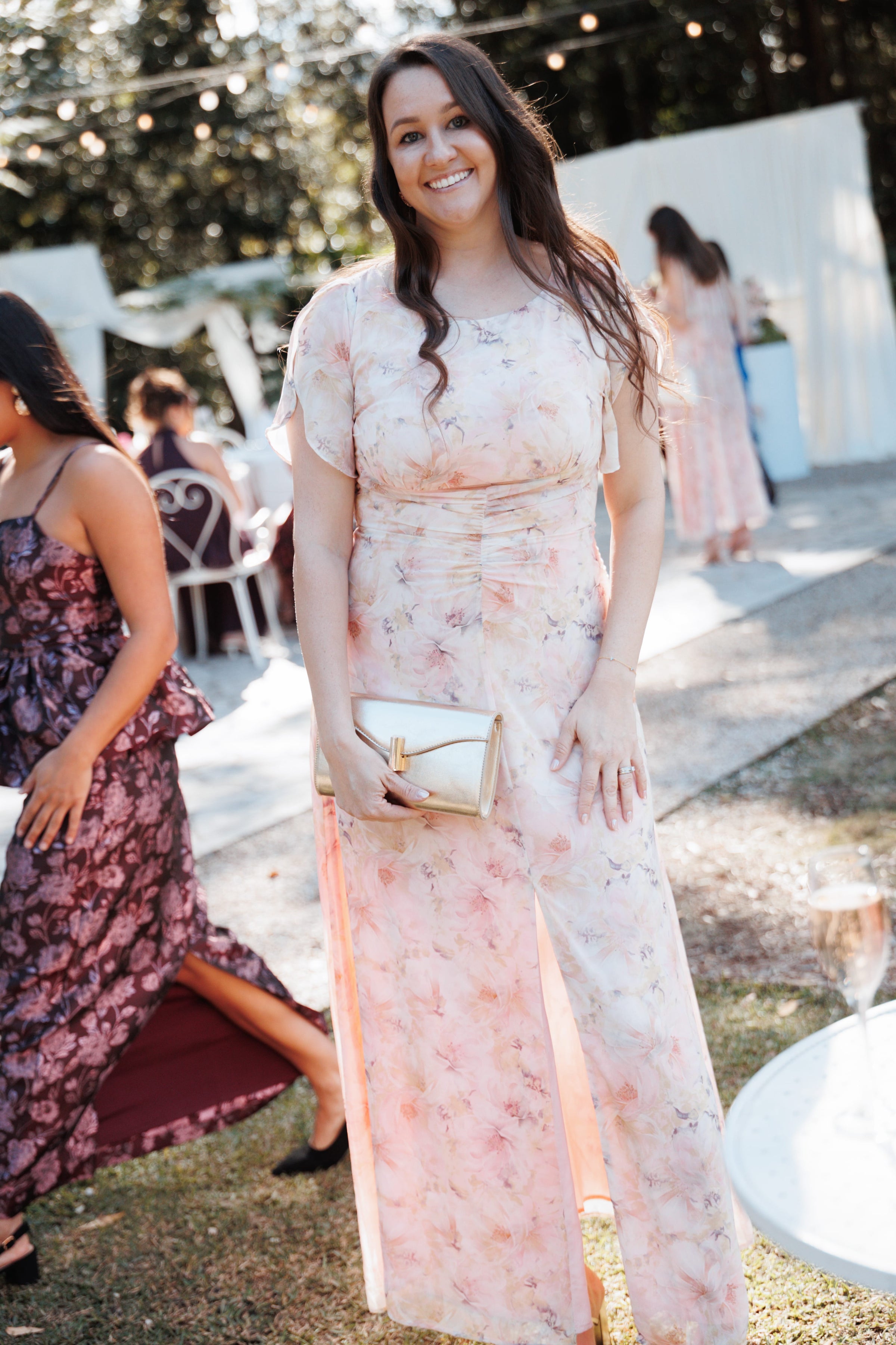 DRESSES Magdalena Maxi Dress - Pink Floral