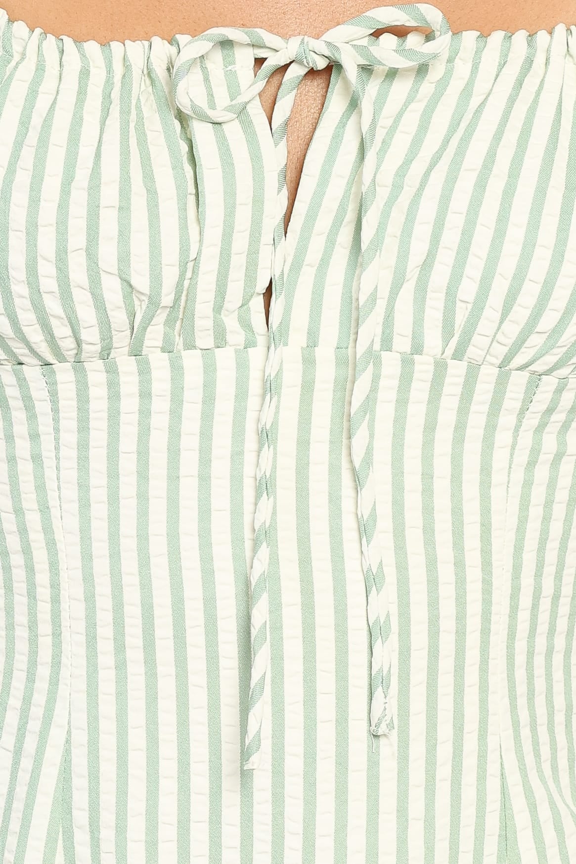 DRESSES Marzena Midi Dress - Green Stripe