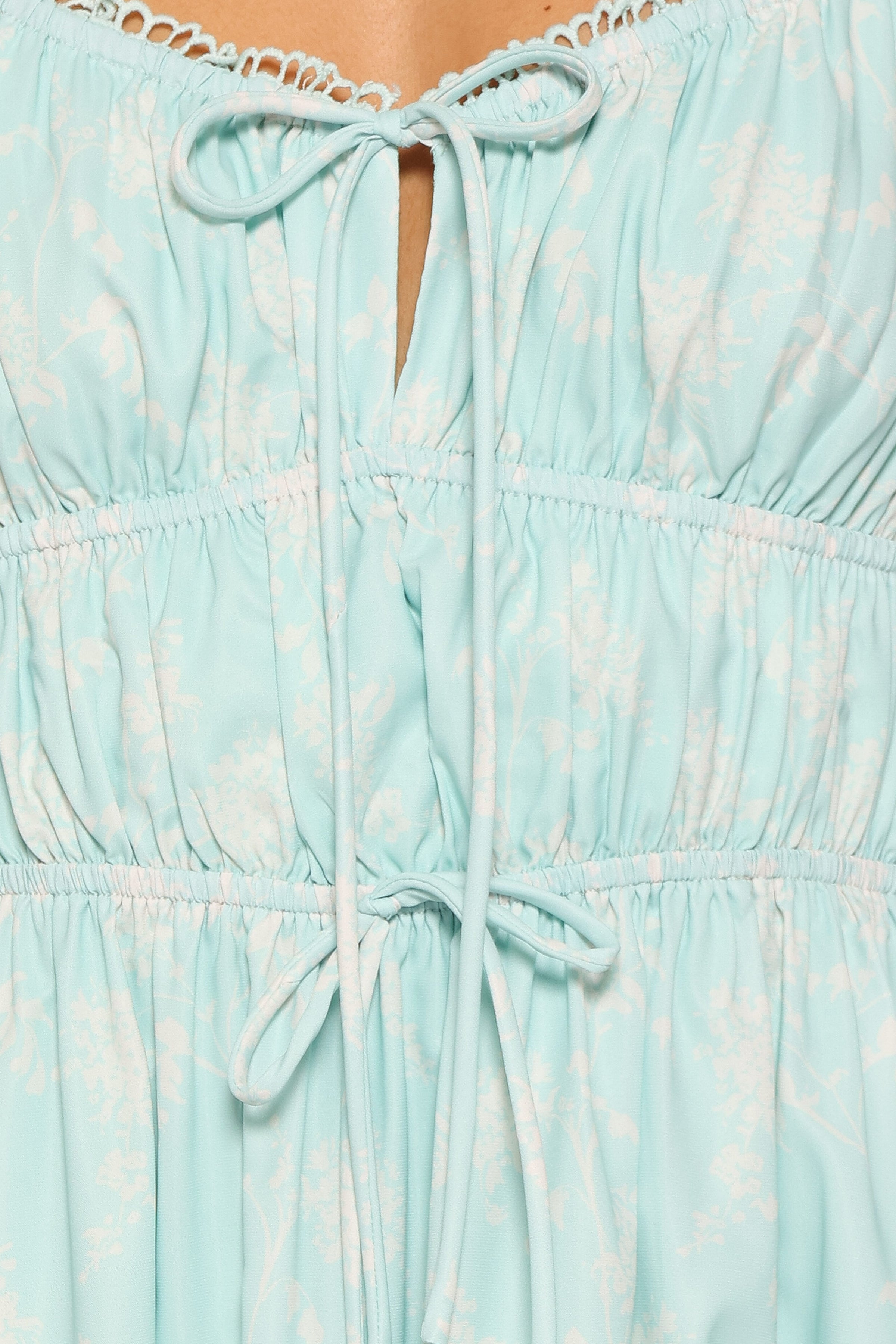DRESSES Maureen Maxi Dress - Green Spring Ditsy
