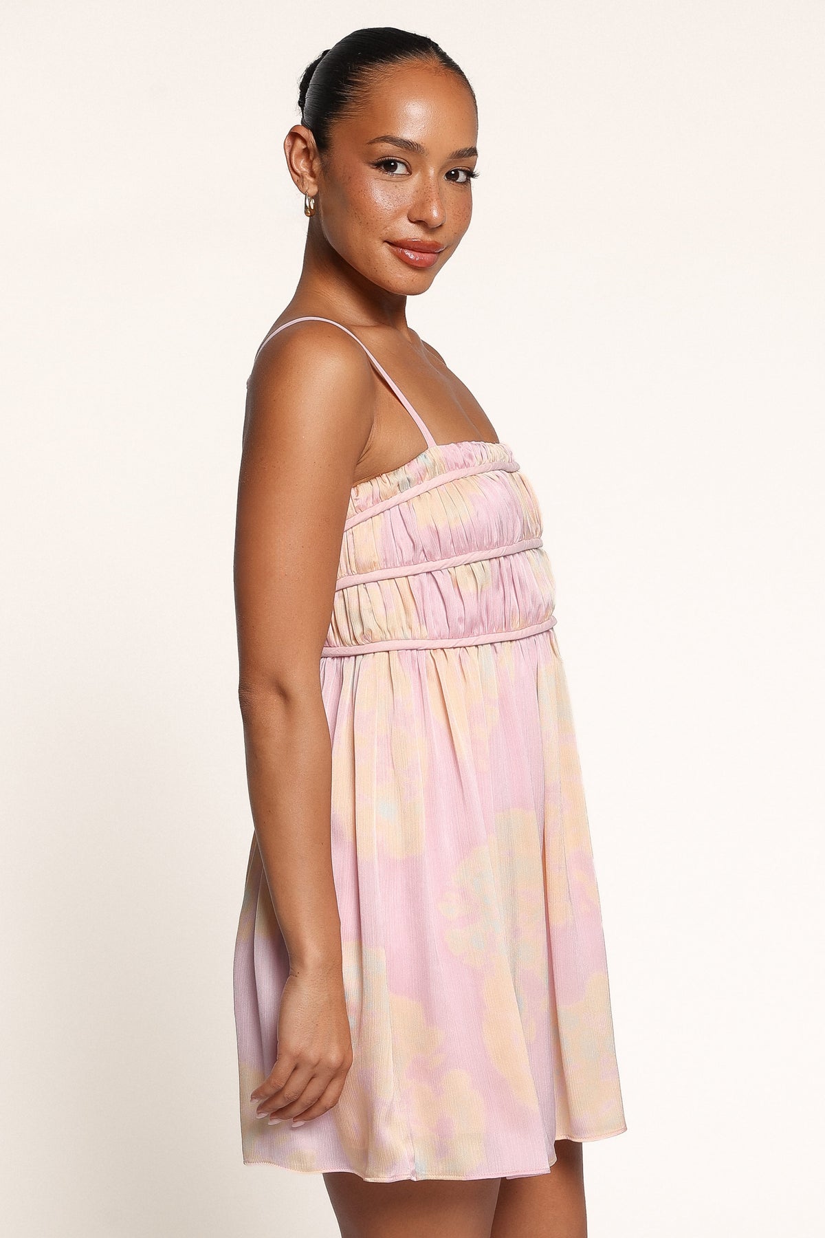 DRESSES Meeka Mini Dress - Pink/Orange Floral