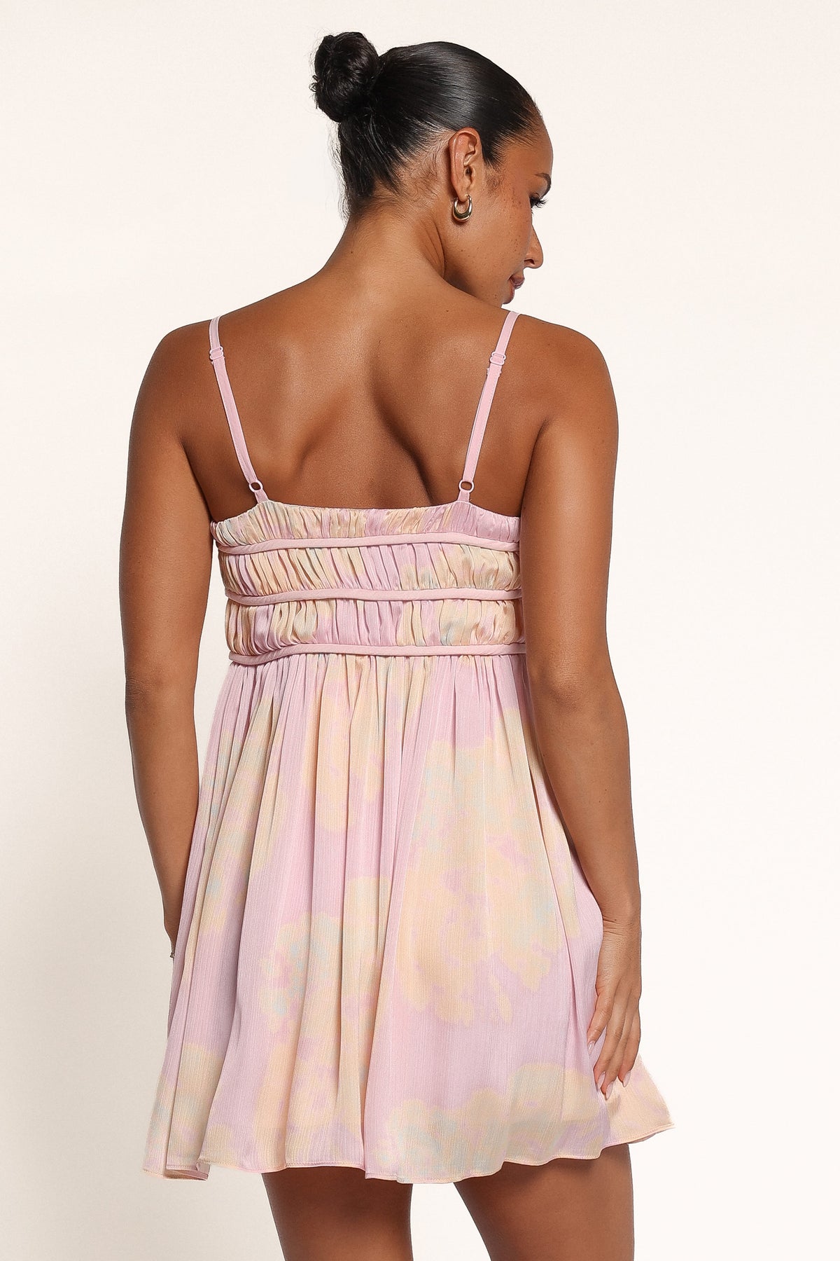DRESSES Meeka Mini Dress - Pink/Orange Floral