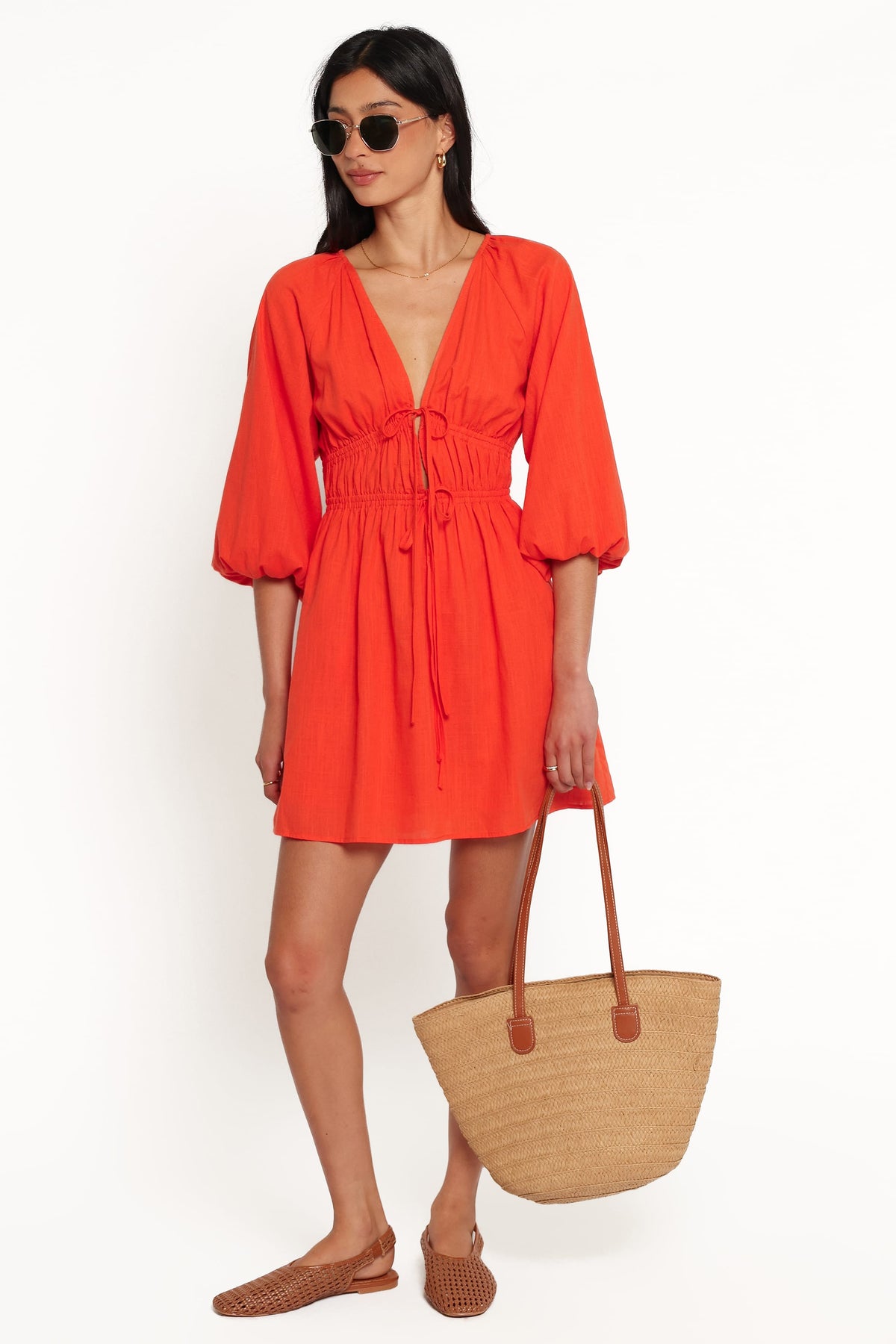 DRESSES Melena Mini Dress - Orange