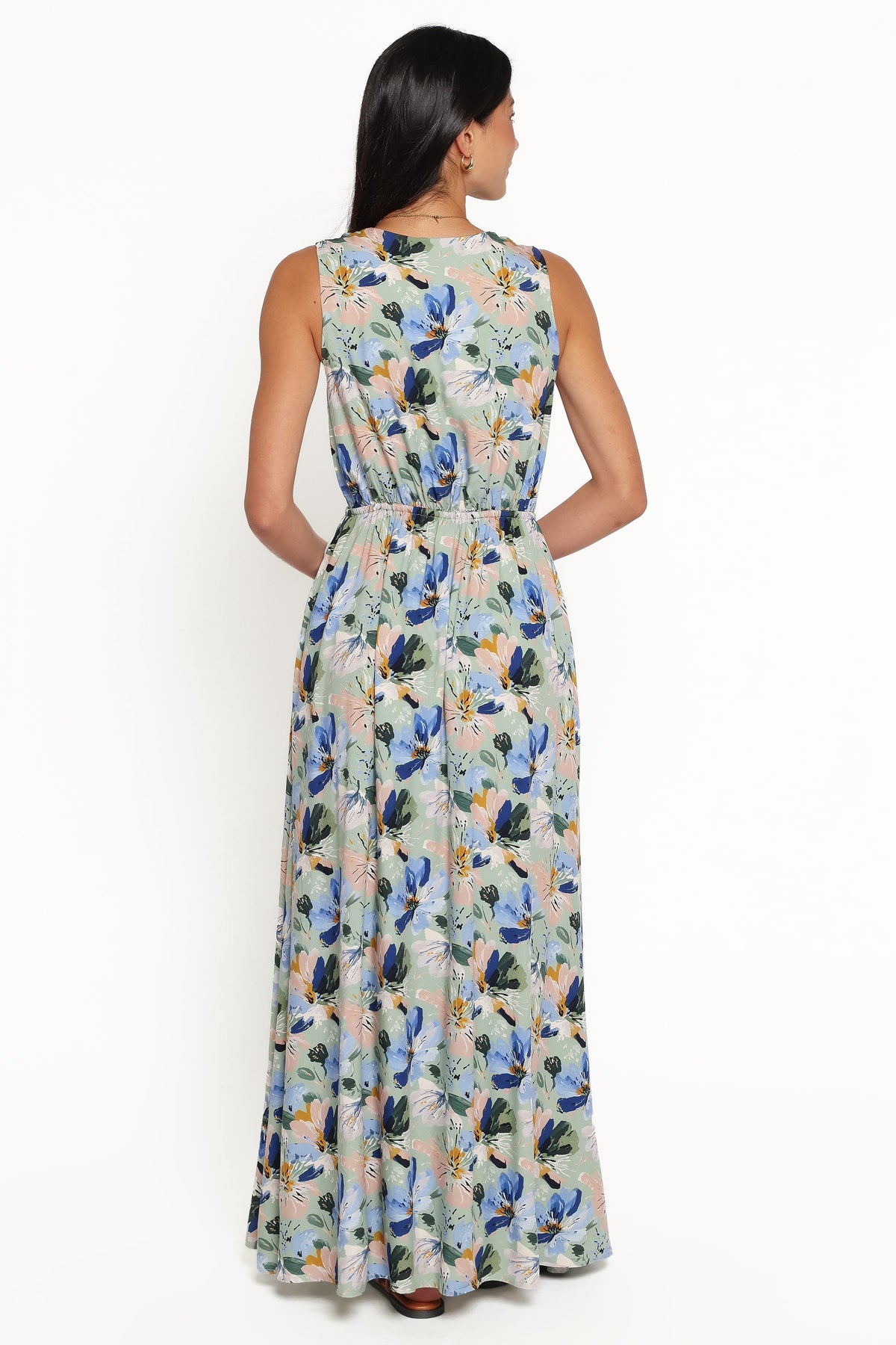 DRESSES Melville Maxi Dress - Blue Floral