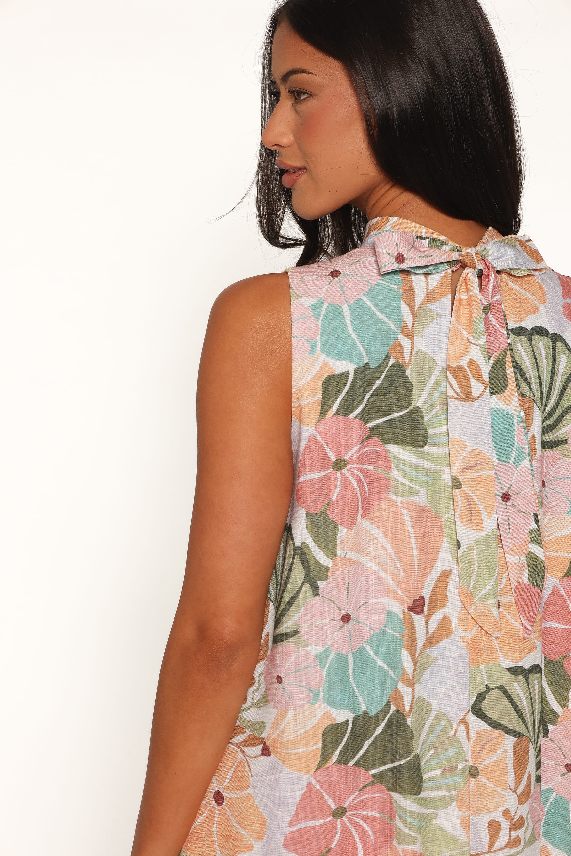 DRESSES Mindie Maxi Dress - Retro Orange Floral