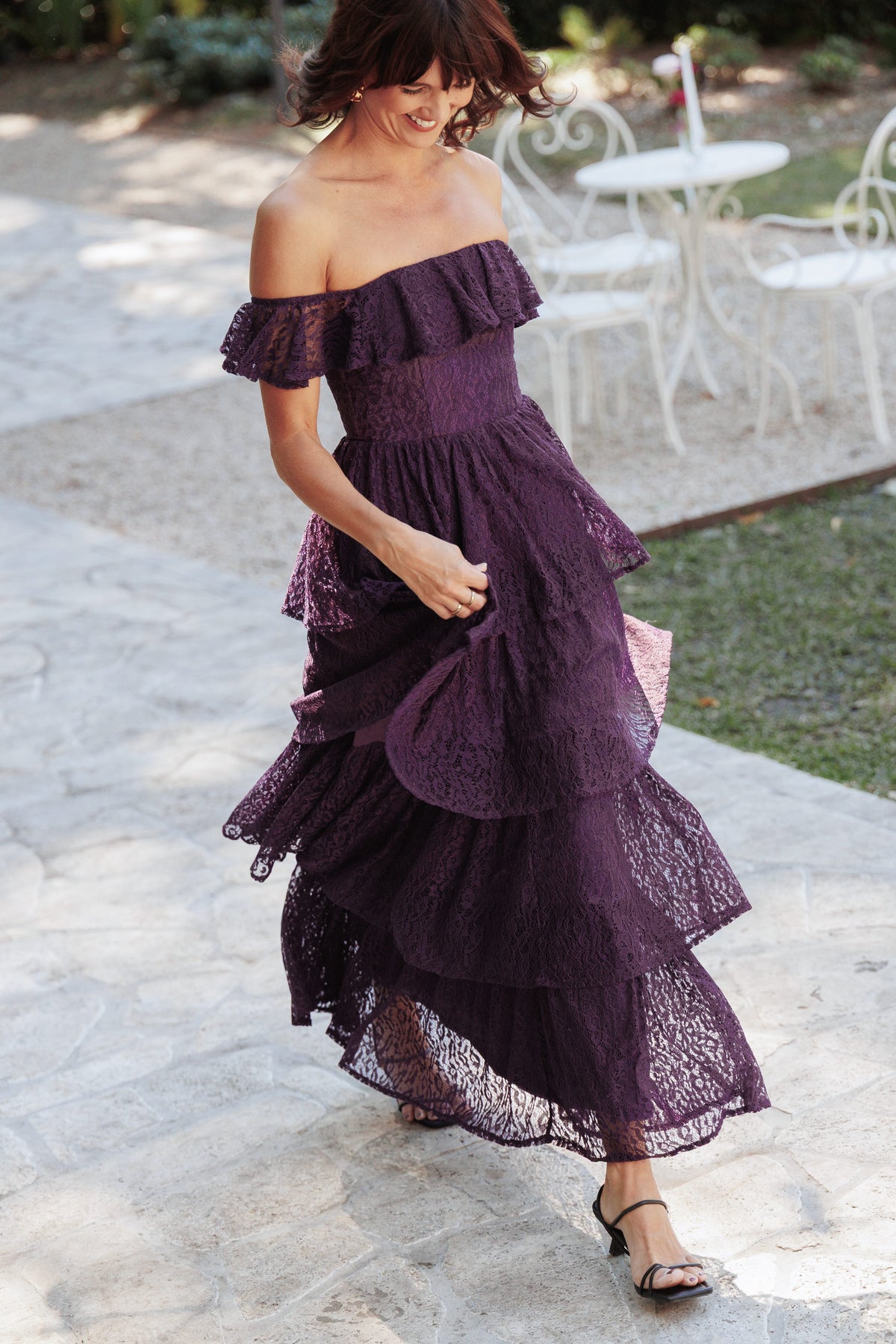 DRESSES Miravelle Maxi Dress - Plum Lace