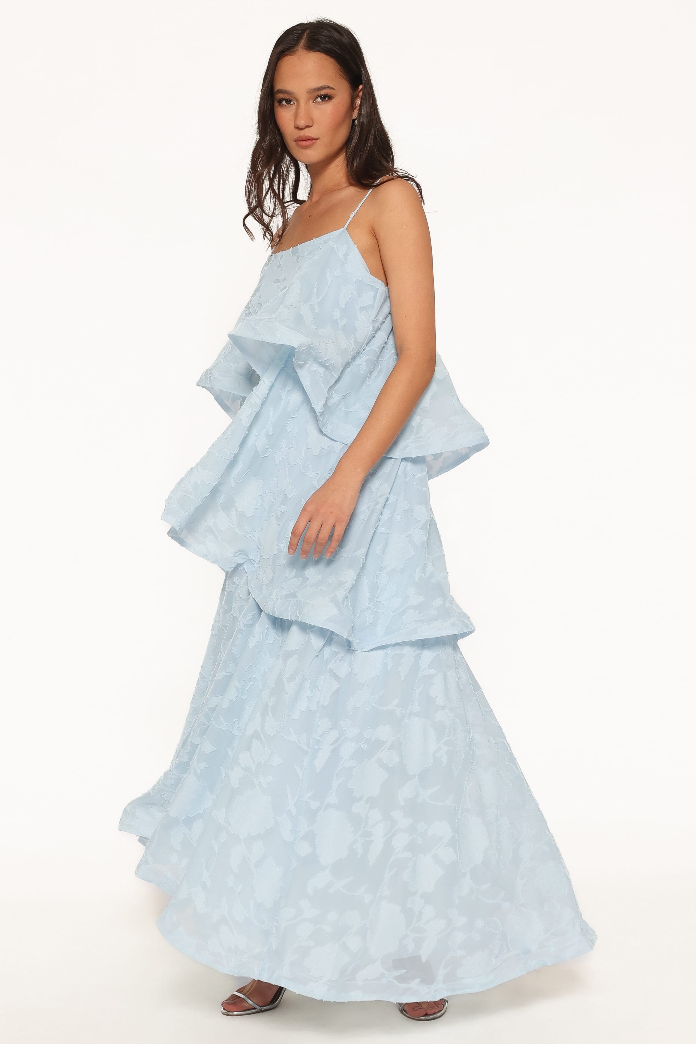 DRESSES Nerissa Maxi Dress - Pale Blue