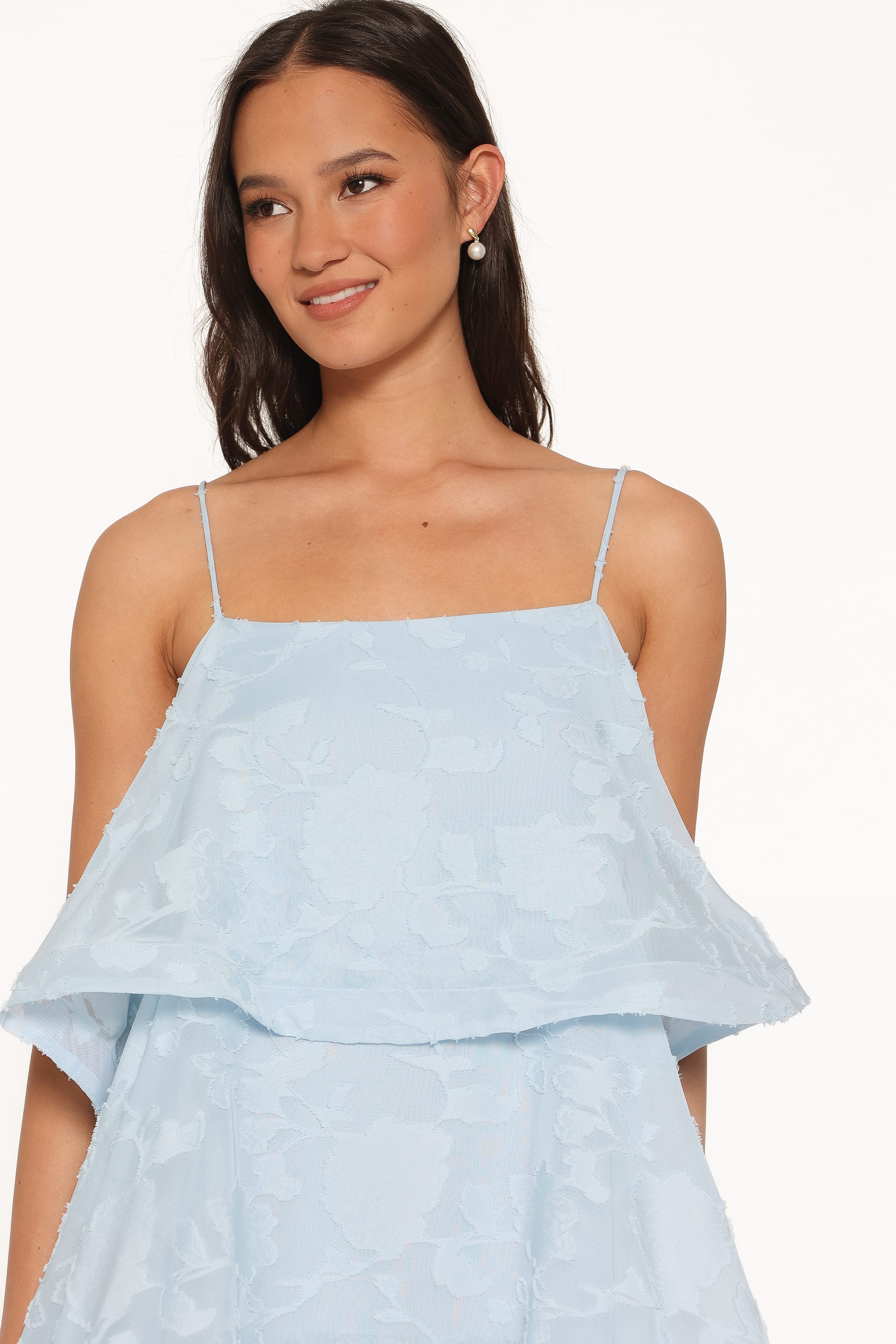 DRESSES Nerissa Maxi Dress - Pale Blue