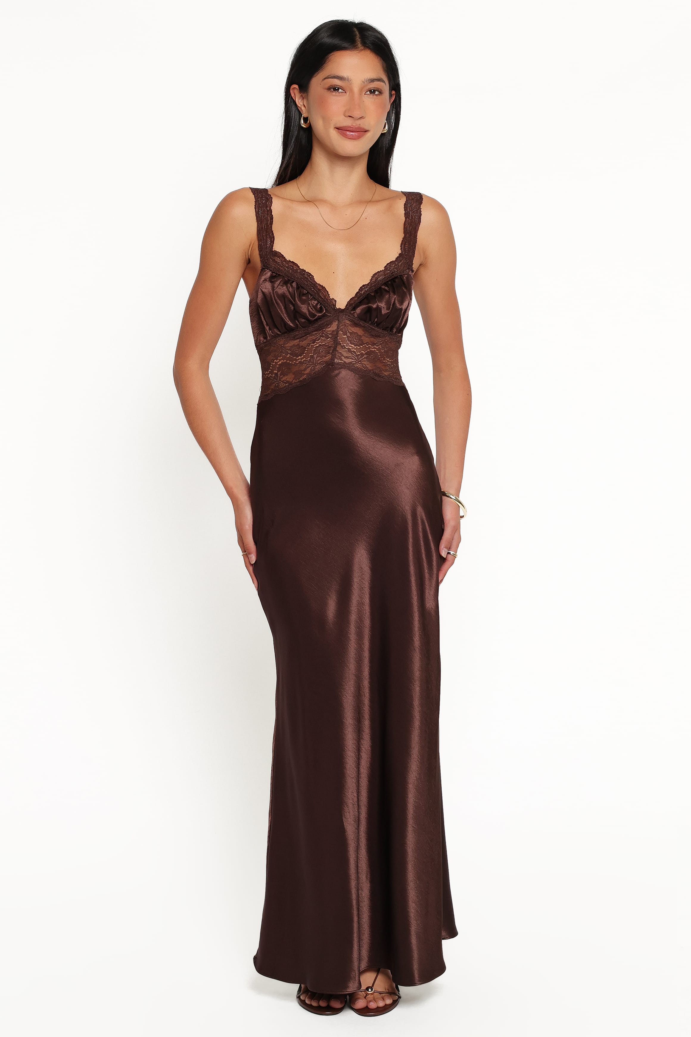 DRESSES Nitara Maxi Dress - Brown