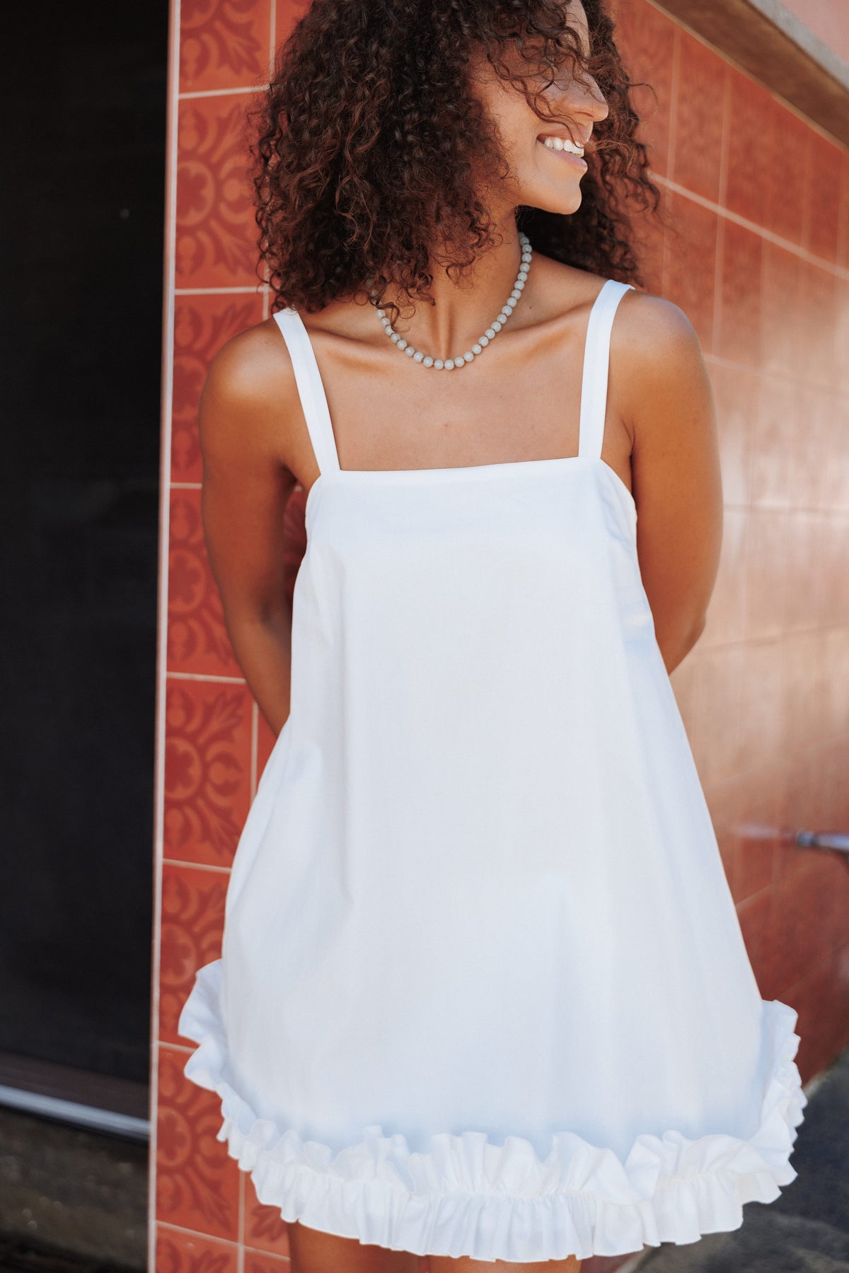 DRESSES Norella Mini Dress - White