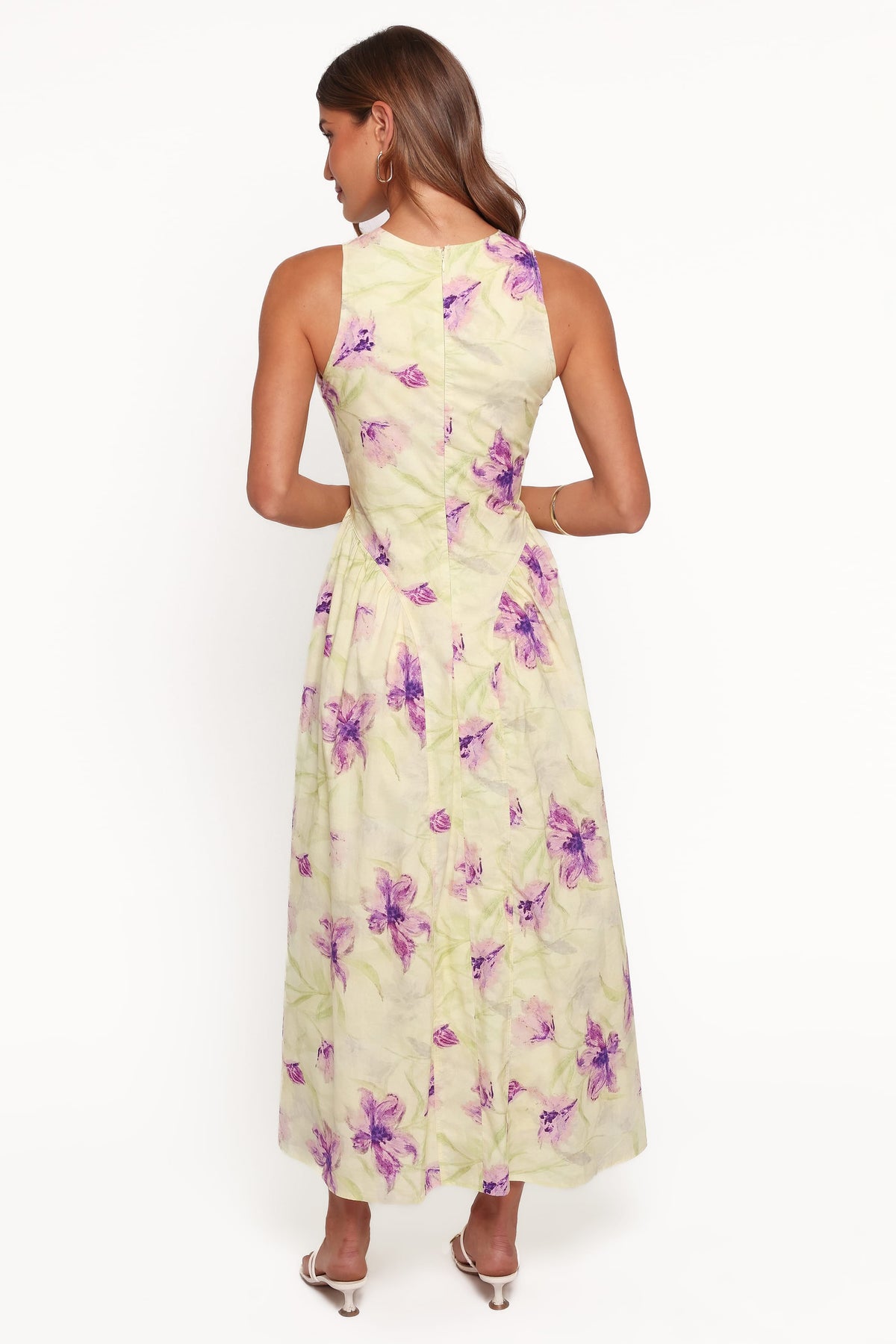 DRESSES Norlina Midi Dress - Green Floral