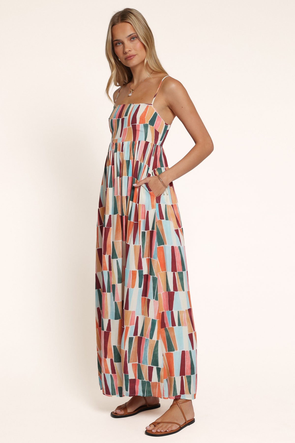 DRESSES Odessa Maxi Dress - Multi Mosaic Print