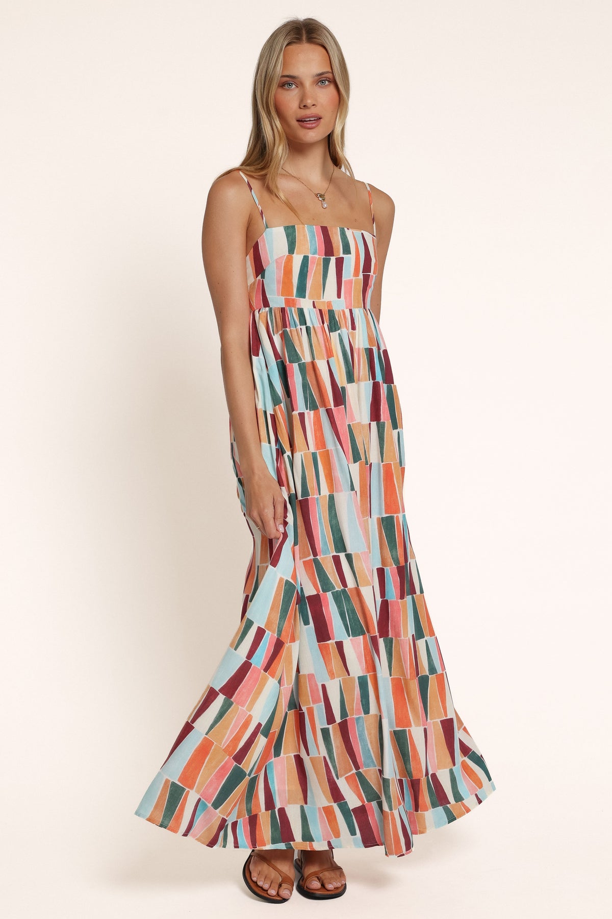 DRESSES Odessa Maxi Dress - Multi Mosaic Print