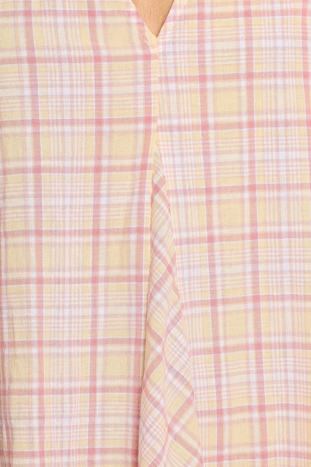 DRESSES Patton Midi Dress - Butter Yellow Gingham