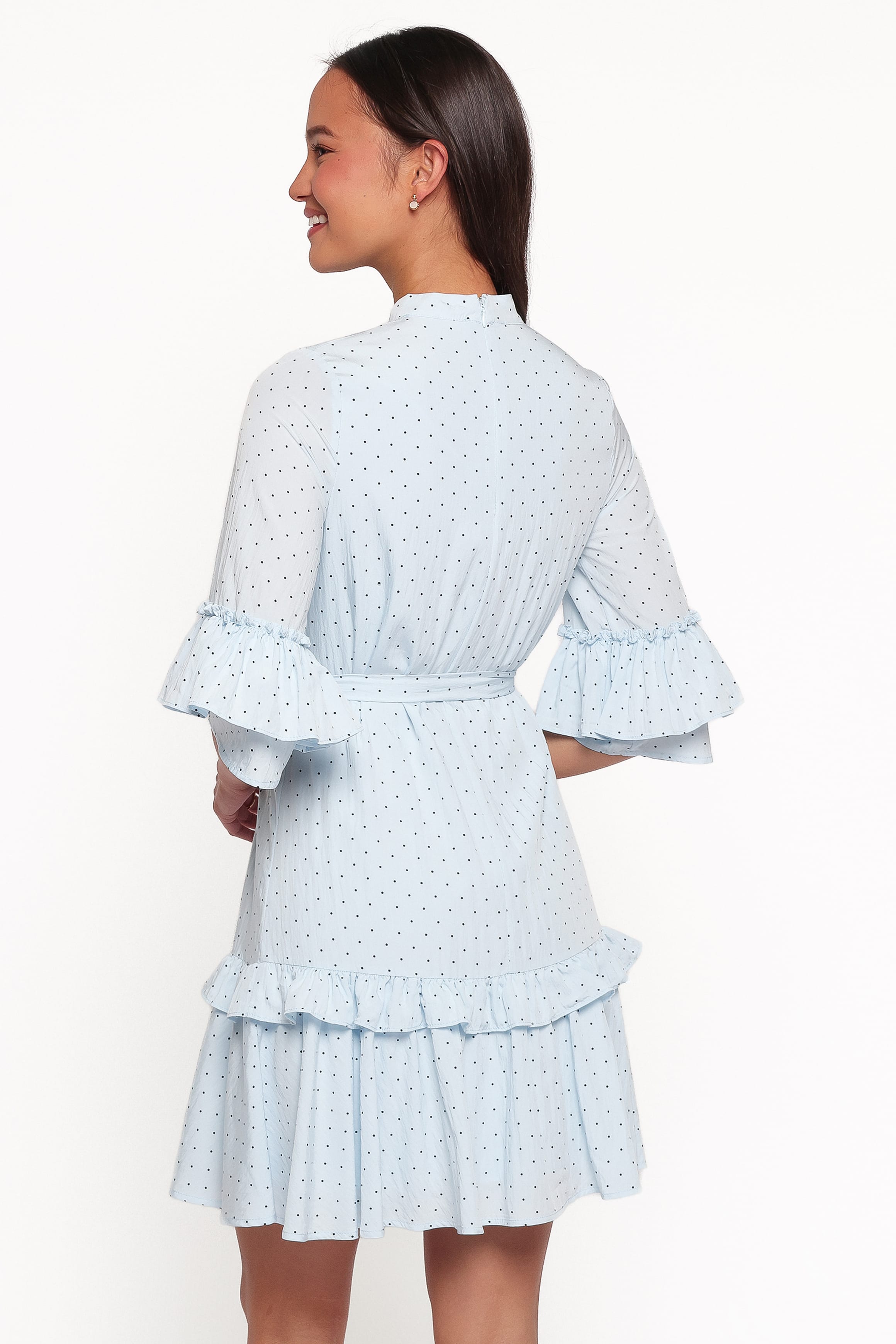 DRESSES Peta Dress - Blue Polka Dot