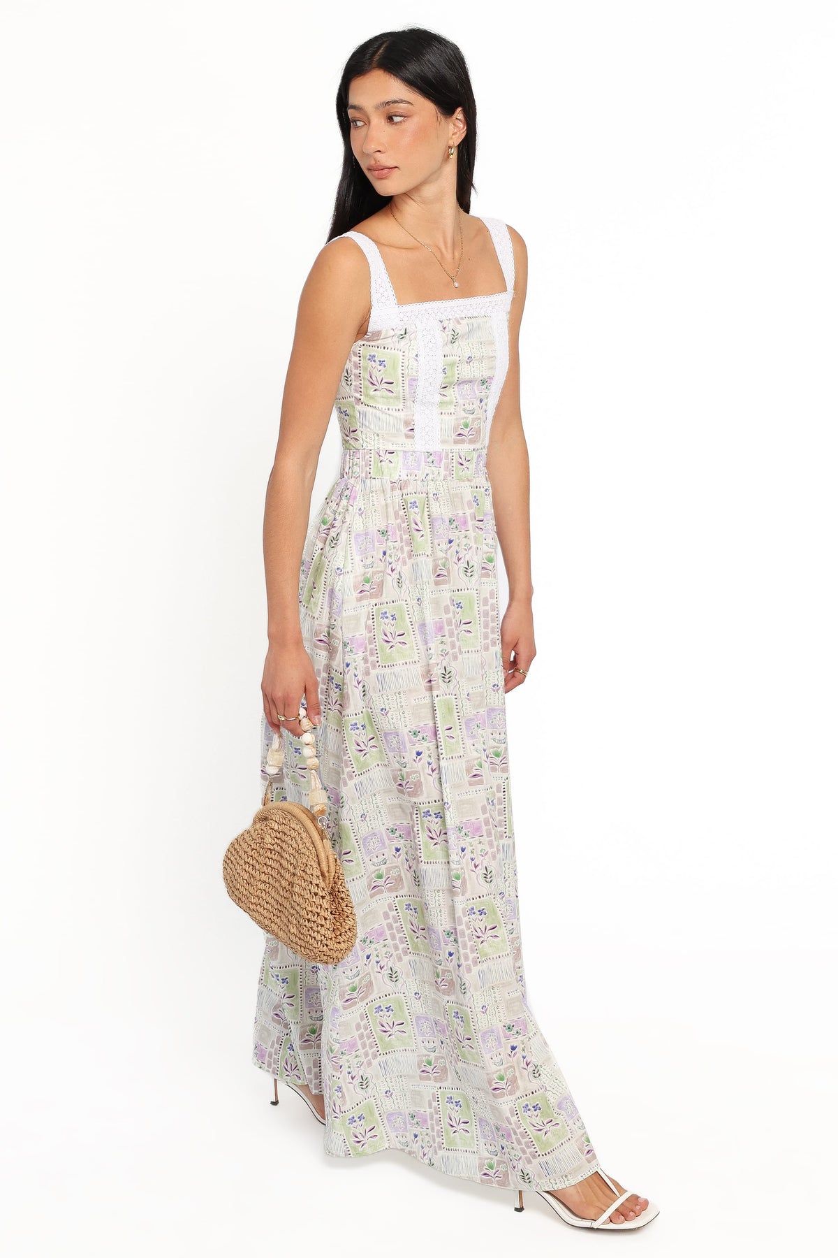 DRESSES Raelyn Maxi Dress - Purple Abstract