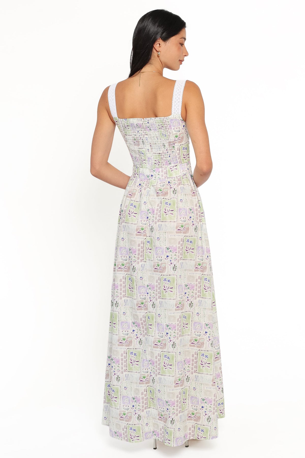 DRESSES Raelyn Maxi Dress - Purple Abstract