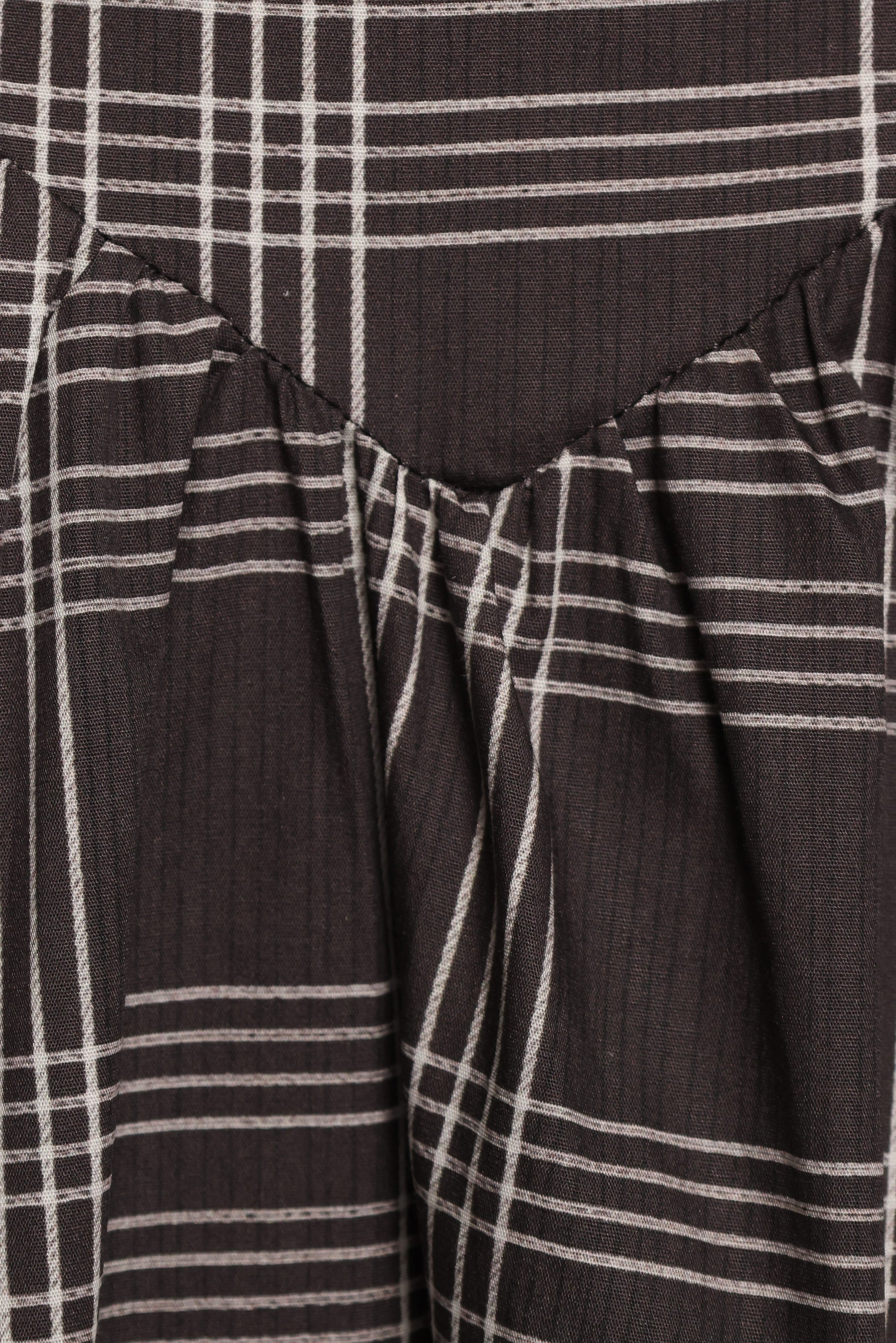 DRESSES Rafaella Maxi Dress - Charcoal Plaid