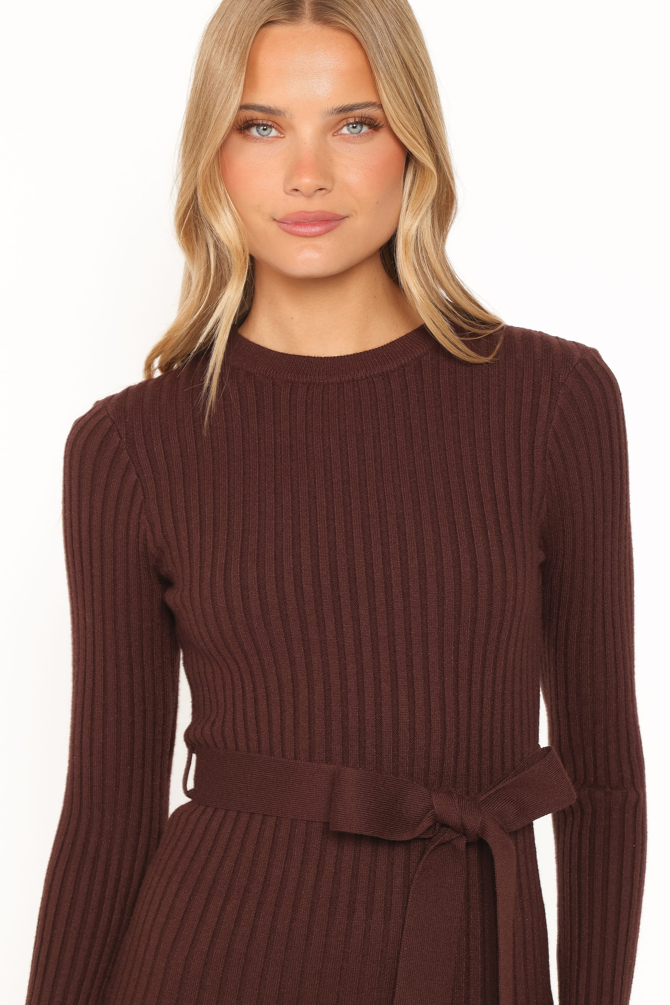 DRESSES Rhianna Dress - Rum Raisin Brown