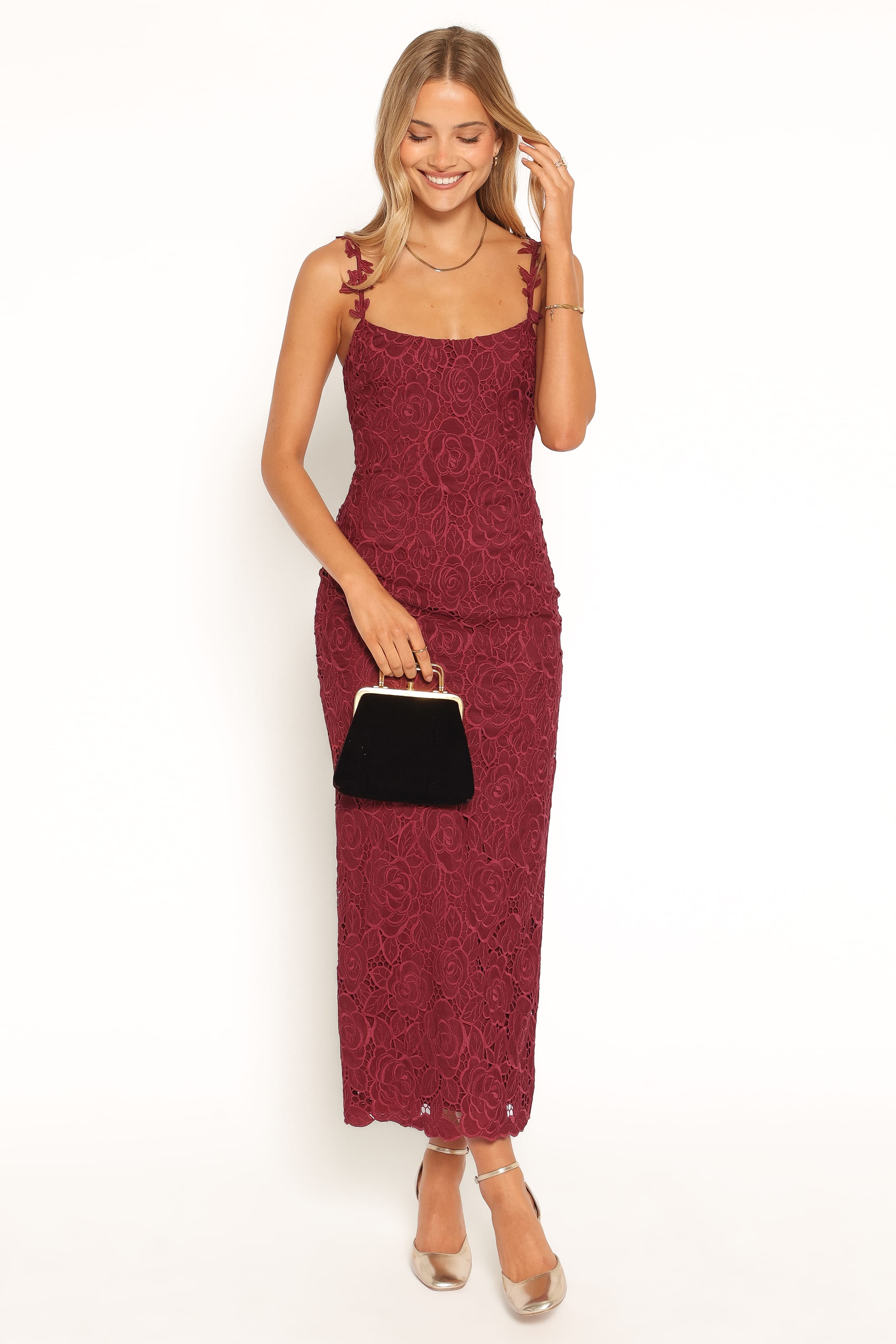 DRESSES Rosana Maxi Dress - Cherry